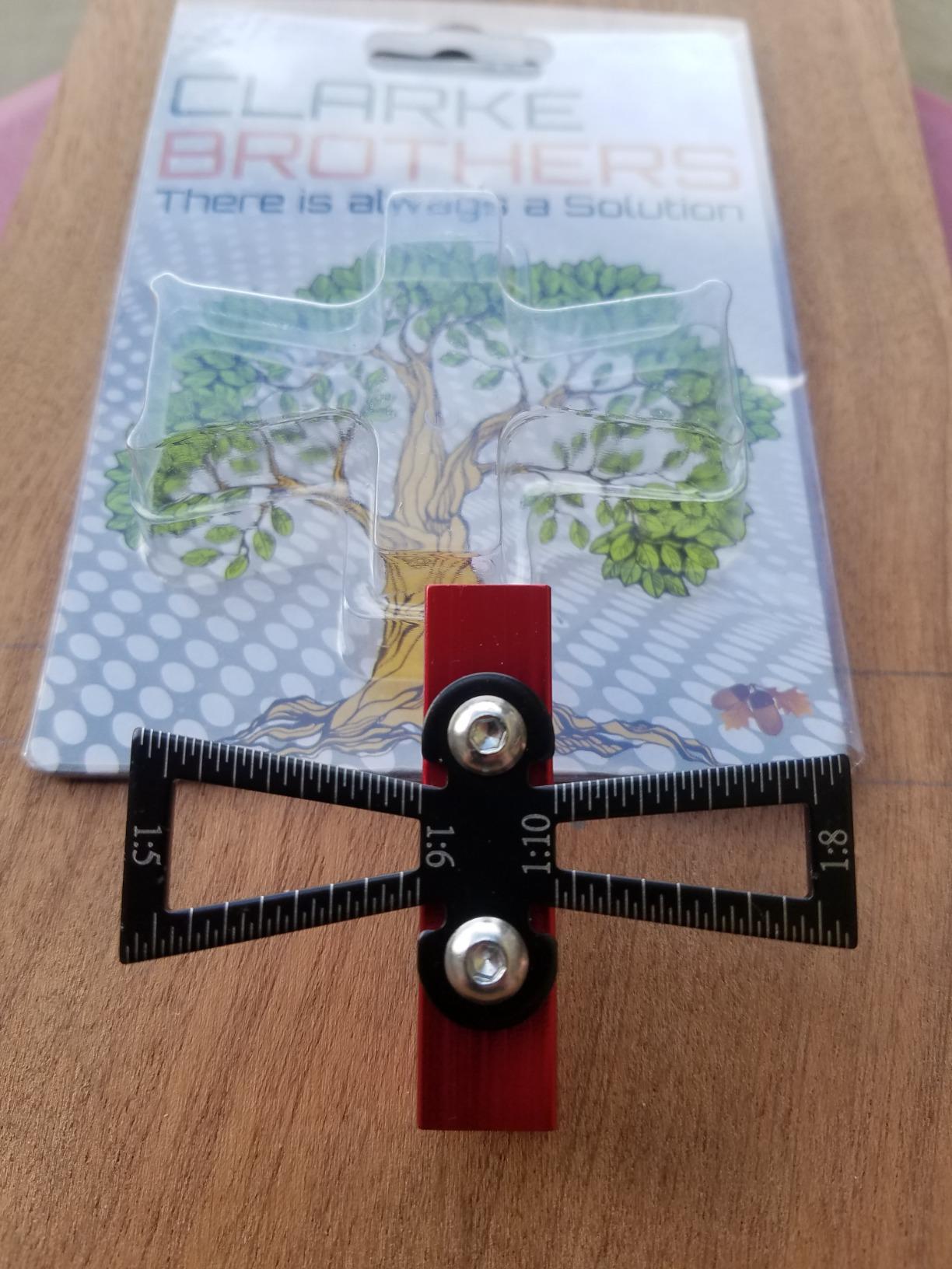 Dovetail Marker - Wood Dovetail Tool - Woodworking Hand Tool for Crafts - Precise Dovetail Guide with 1:5, 1:6, 1:8 and 1:10 Slopes customer photo 1