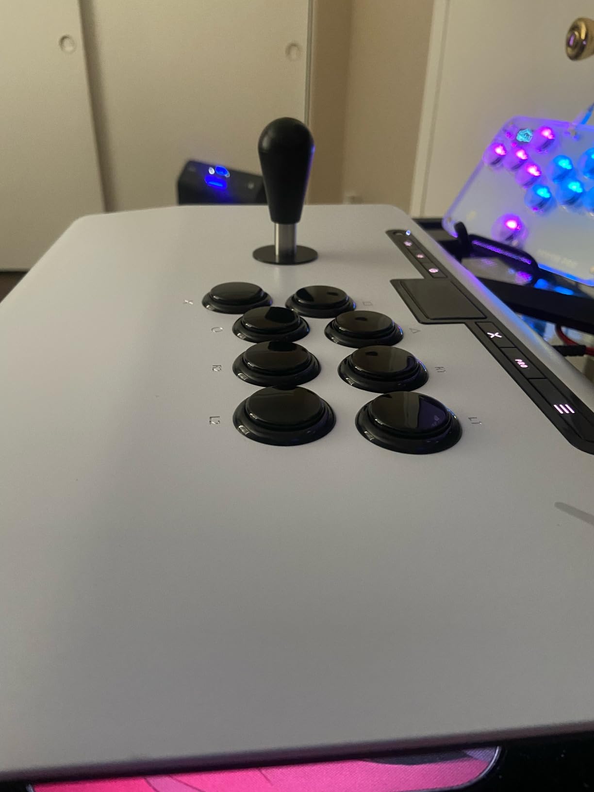 2X Arcade Joystick's Oval Balltop, Arcade Ellipse Topball Handle use for 2 Player Arcade Joystick DIY Kit Sanwa Joystick MAME Jamma Part (Red & Black) customer photo 2
