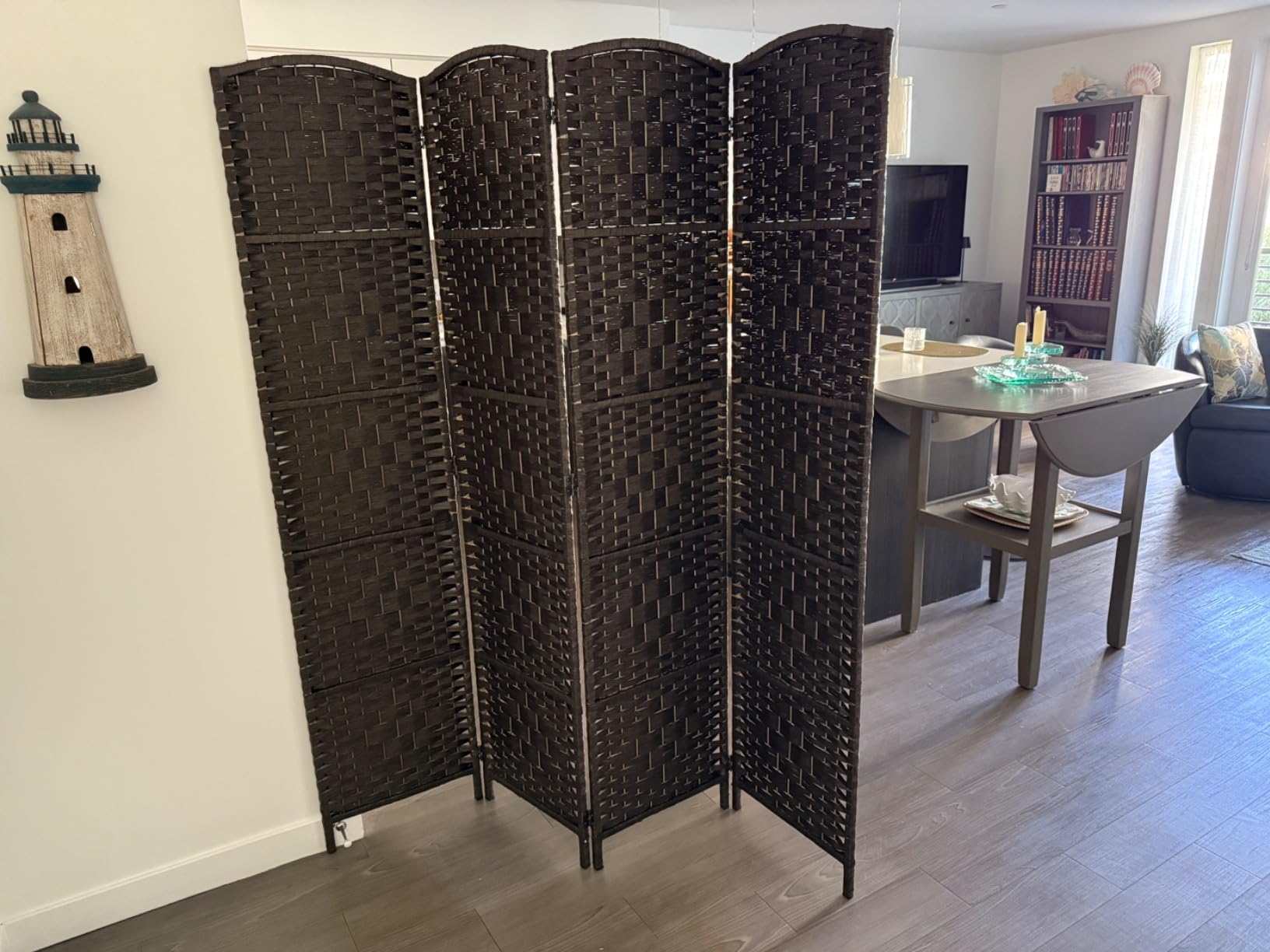 RHF 6 ft. Tall Room Divider, Room Dividers and Folding Privacy Screens, 15.7