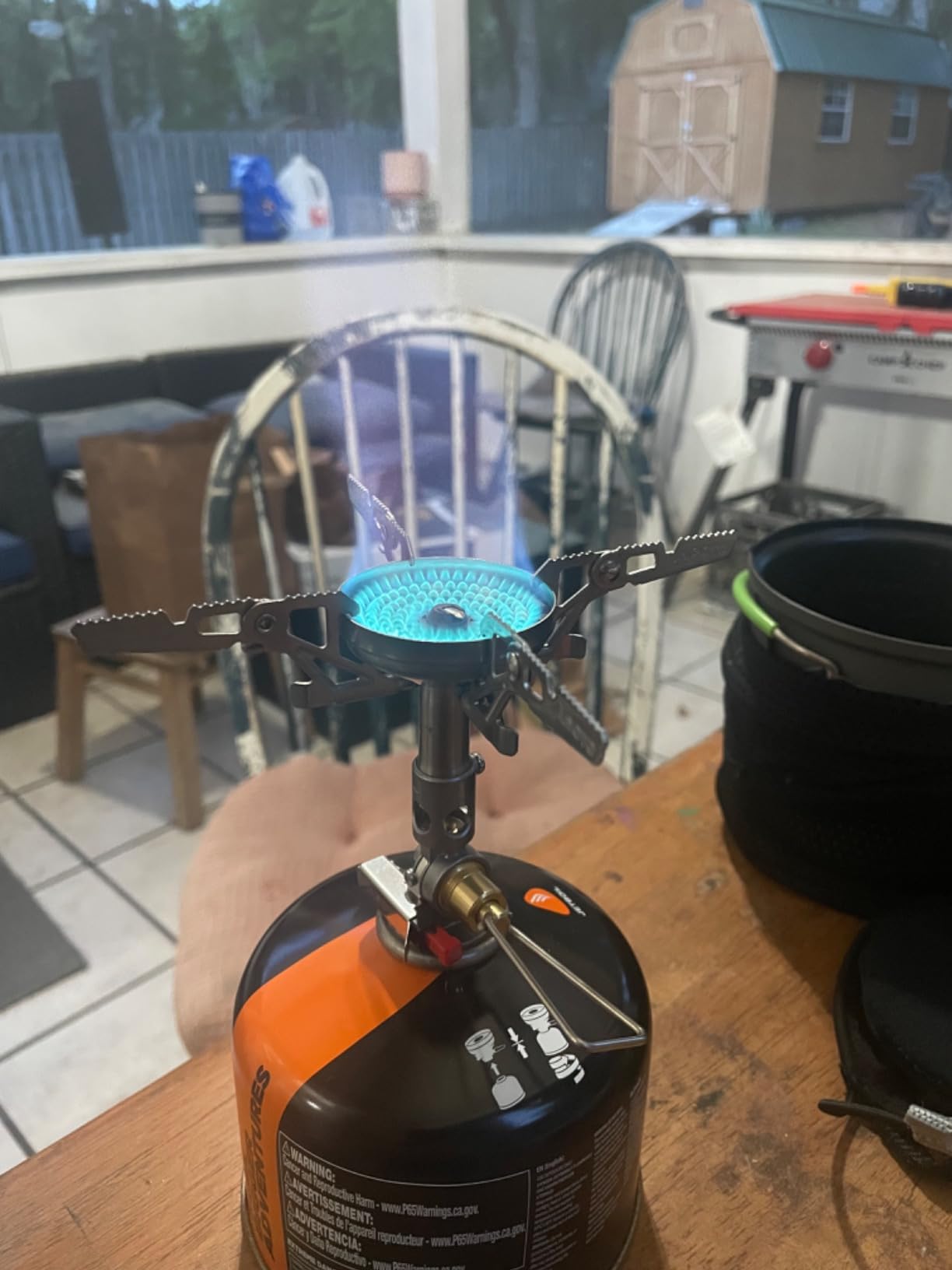 SOTO WindMaster Canister Stove with 4Flex - Lightweight Backpacking Camp Stove customer photo 1