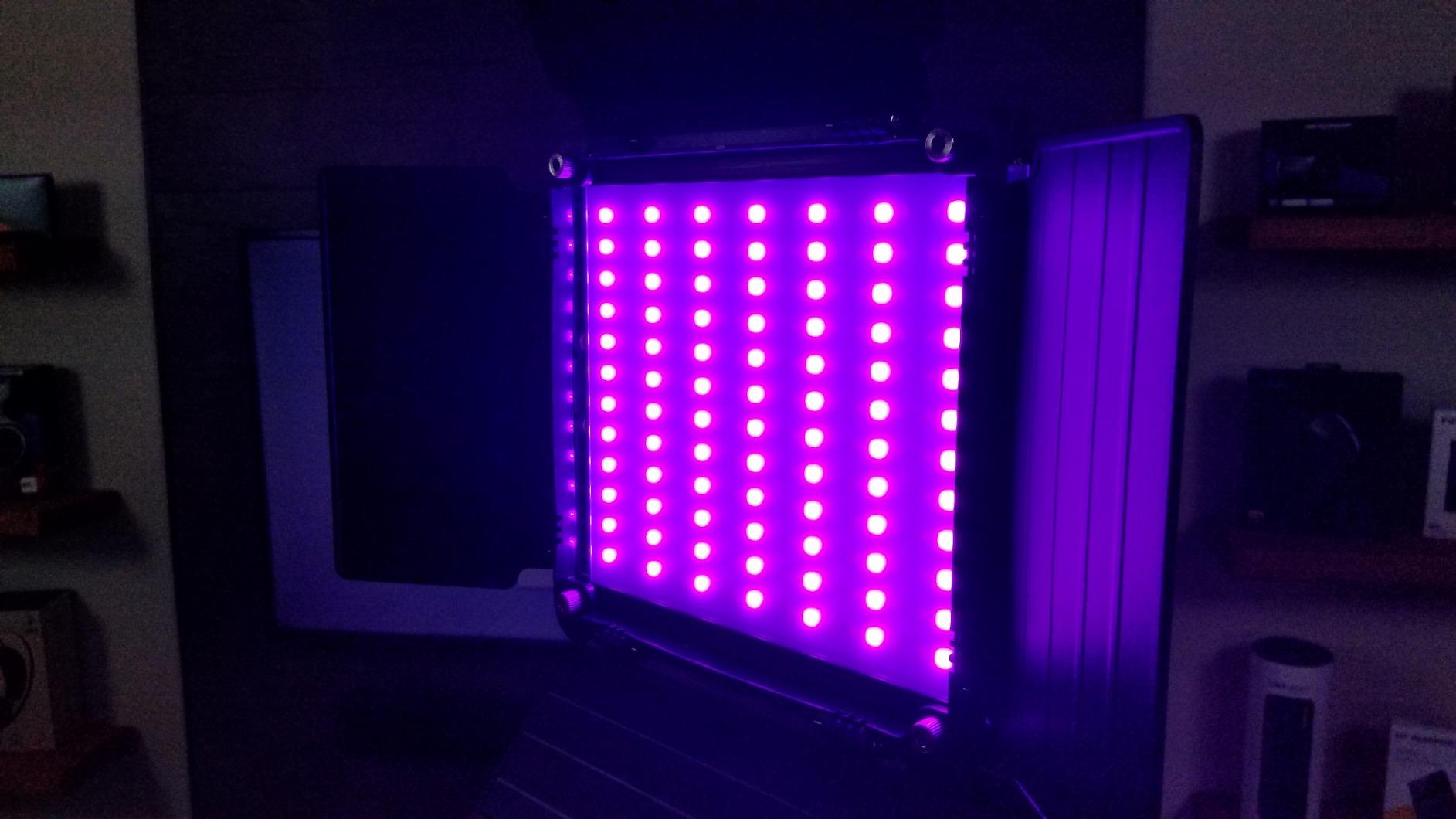 GVM RGB LED Video Lighting Kit, 800D Studio Video Lights with Panel, APP Control for YouTube Photography Lighting, , 3200K-5600K, 8 Kinds of The Scene Lights, 3 Packs customer photo 1