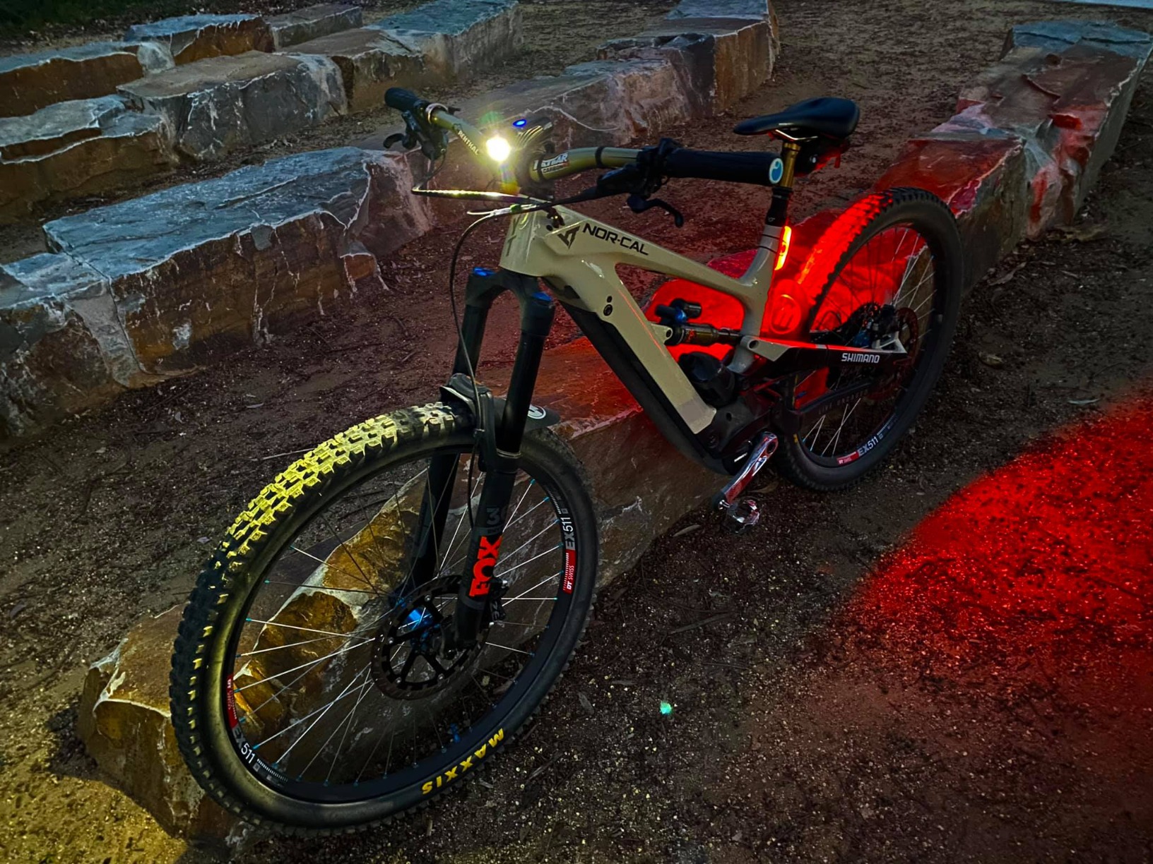 Bike Tail Light USB Rechargeable by Apace - Super Bright 100 Lumens LED Bicycle Rear Light Easily Clips on as a Red Taillight for Optimum Cycling Safety customer photo 2