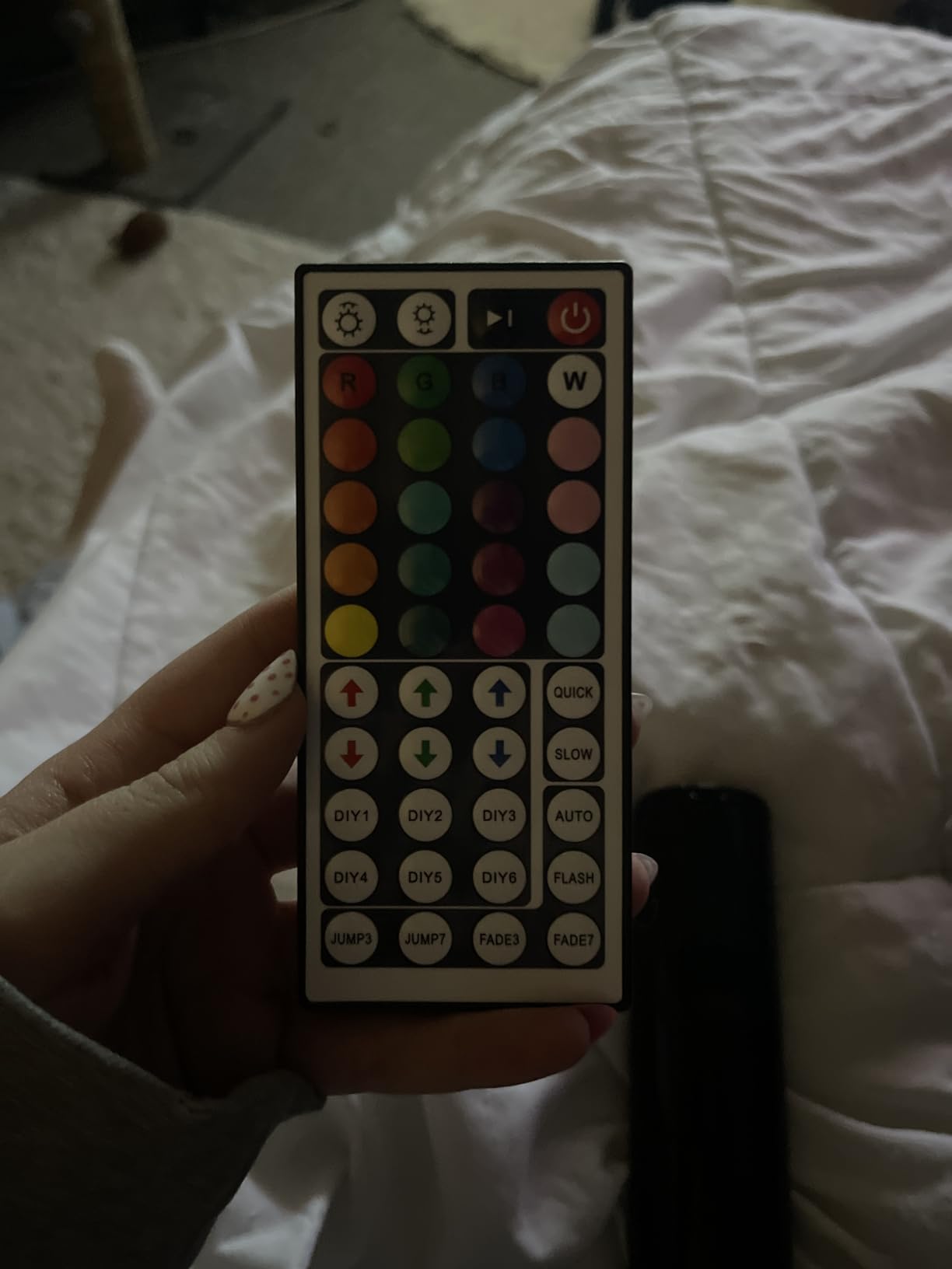 44 Key RGB LED Strip Light Remote Controller Wireless Dimmer IR Remote Control, for SMD 5050 3528 2835 RGB LED Light Strip - 2 Pack customer photo 2