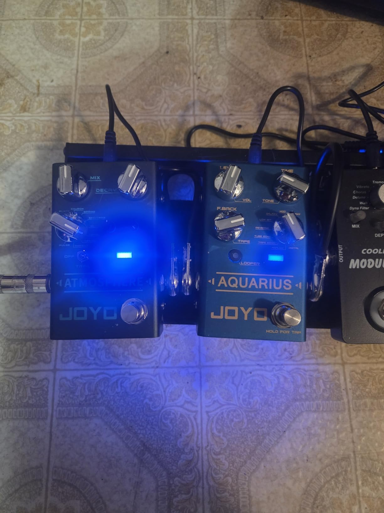 JOYO Digital Reverb Guitar Pedal, Atmosphere R-14, 9 Modes (Spring/Church/Plate/Shimmer & More) with MOD Control & Trail Function, True Bypass customer photo 1