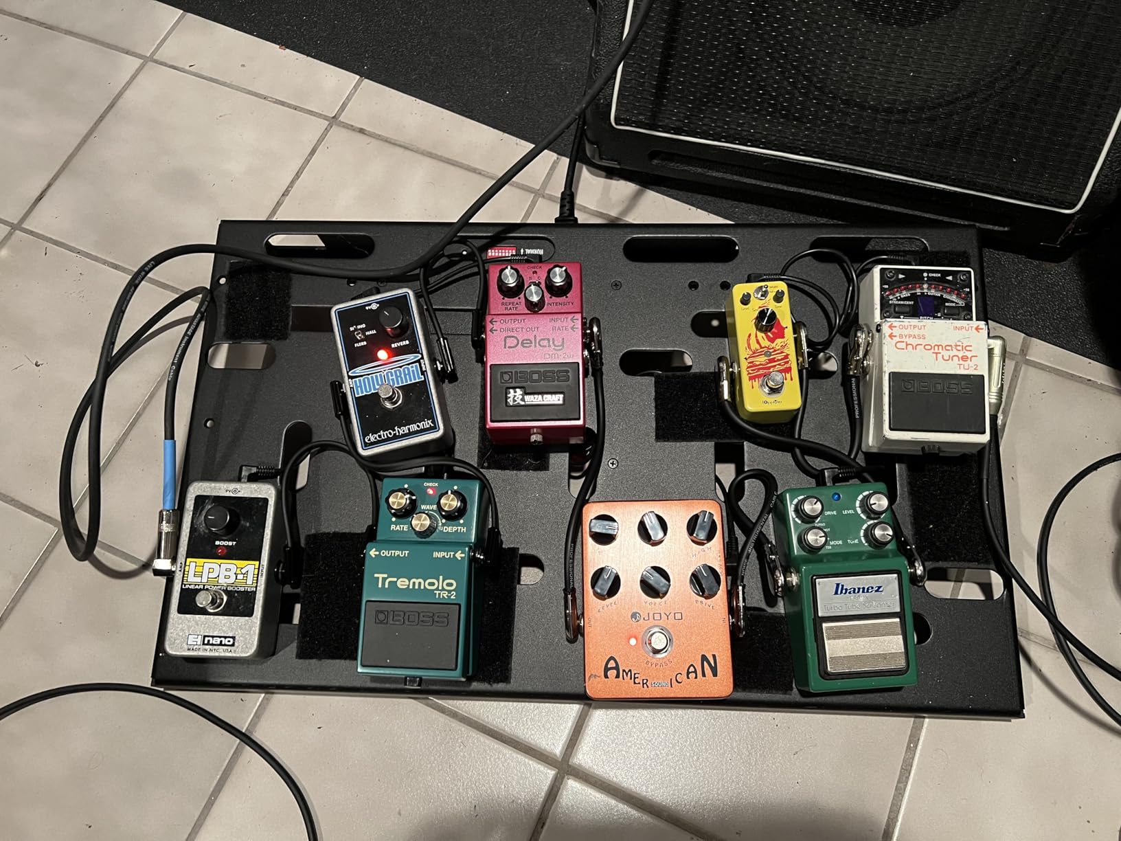 JOYO American Tube Amp Simulator & Preamp Guitar Pedal, 6-Knob Control with Built-in Cab Sim for Electric Guitar, Bypass (JF-14) customer photo 2