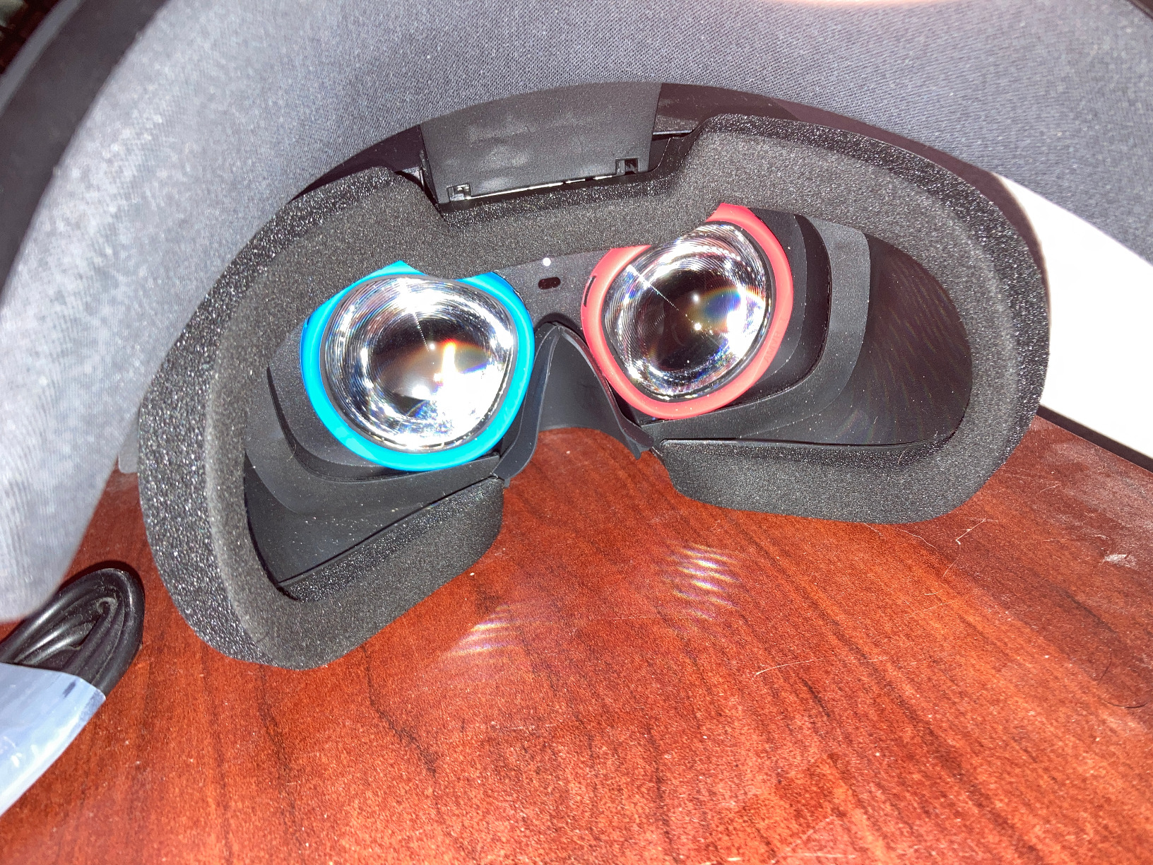 AMVR Glasses Spacer Compatible with Oculus Quest 3S/Quest 2/Rift S Accessories, Soft Silicone Anti-Scratch Ring customer photo 1