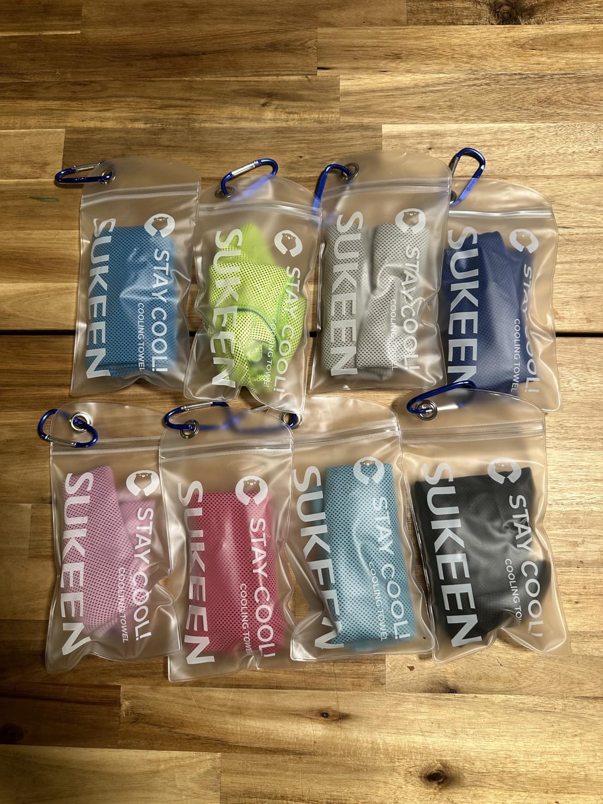 Sukeen Cooling Towel, Instant Evaporative Cooling for Sports, Yoga, Golf, Gym, Neck, Workout and More (40