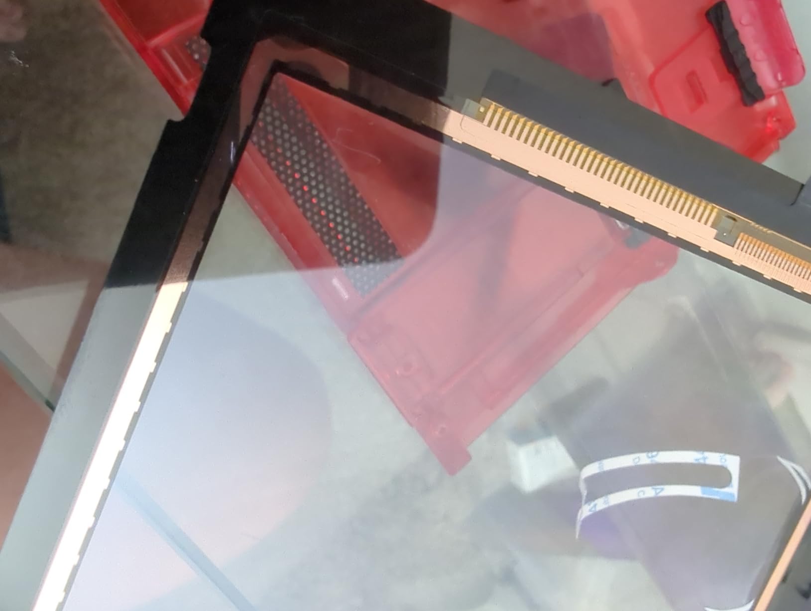 A-MIND LCD Display Screen Replacement for Nintendo Switch HAC-001 1st Gen, Repair Parts with Screen Protector, Compatible with Nintendo Switch 2017 Model (Not for OLED Version) customer photo 2