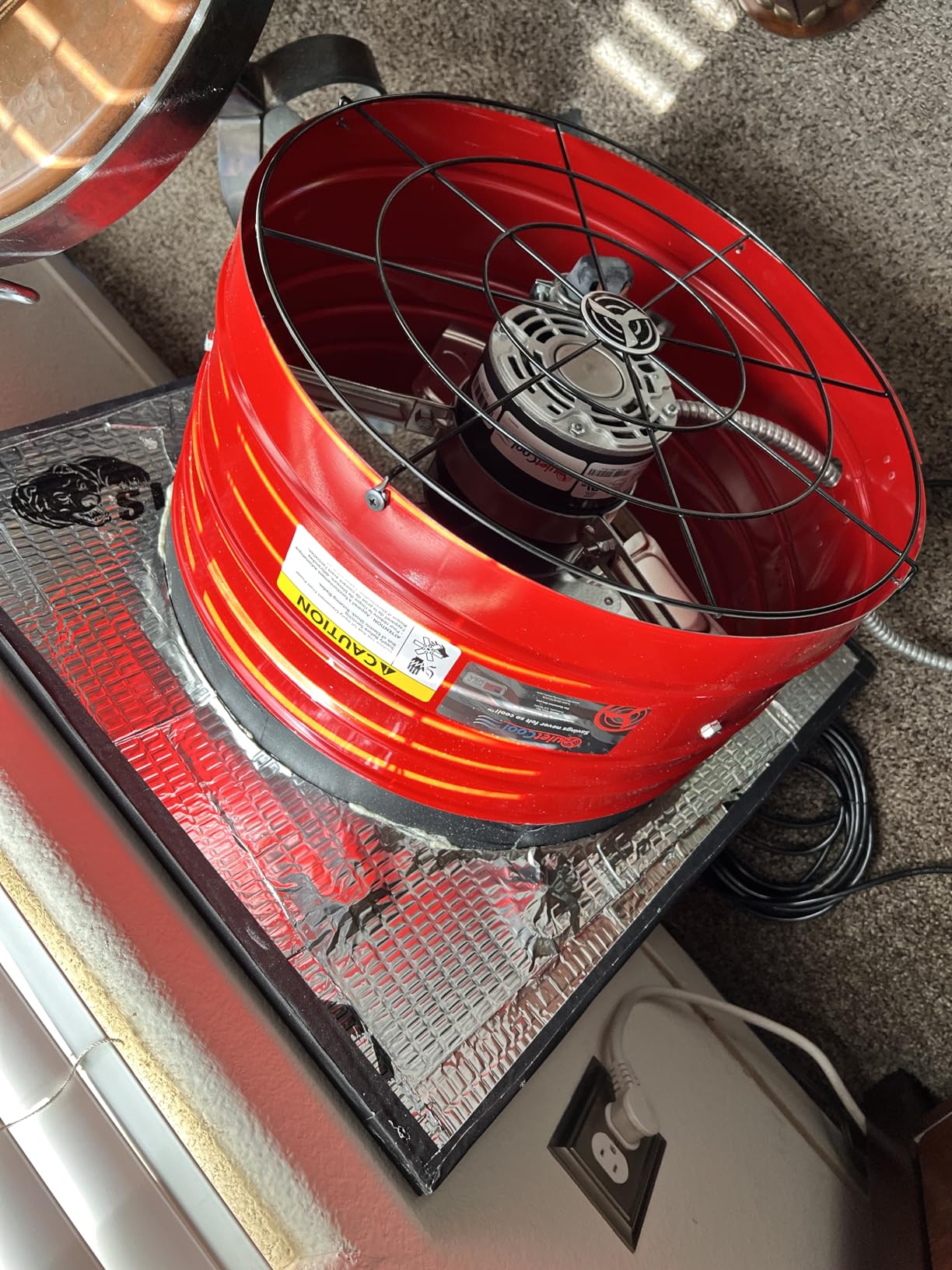 Quietcool AFG SMT PRO-3.0 Smart Attic Fan for Gable Vents - 2940 CFM - Smart App Control - Thermostat and Humidistat - 20ft Power Cord customer photo 1