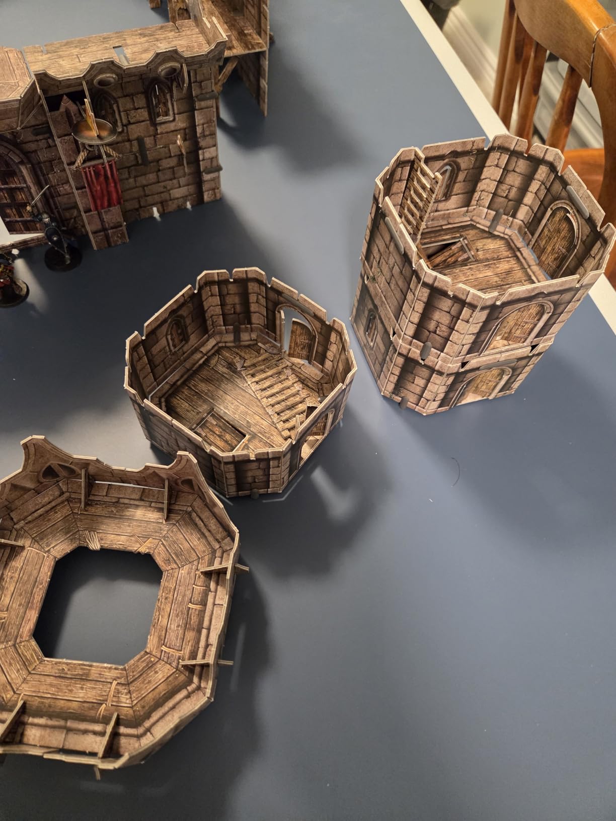 Battle Systems - Modular Fantasy Scenery - Perfect for Roleplaying and Wargames - Multi Level Tabletop Terrain for 28mm Miniatures - Colour Printed Model Diorama - DnD Warhammer (Citadel) customer photo 2