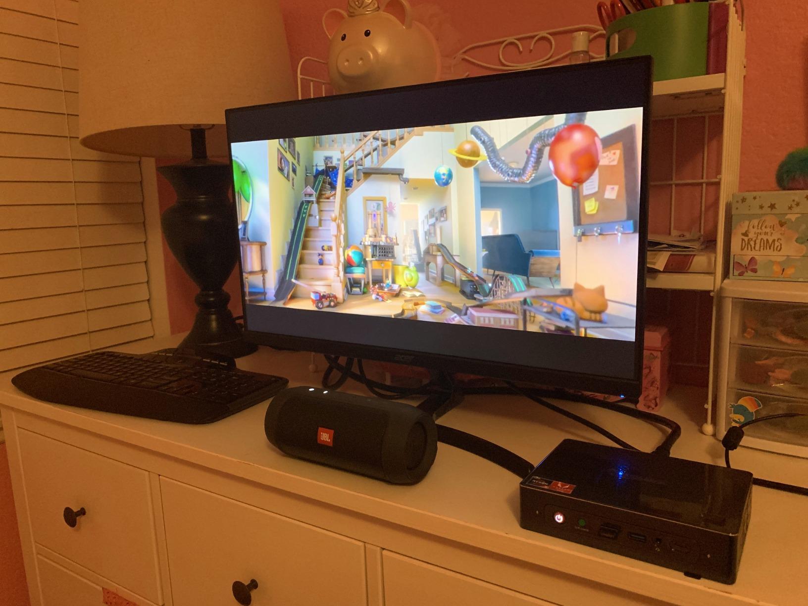 Beelink SER5 Mini PC, AMD Ryzen 5 5500U(7nm, 6C/12T) up to 4.0GHz, Mini Computer 16GB DDR4 RAM 500GB NVME SSD, Micro PC 4K@60Hz Dual Display, Mini Gaming Computer WiFi6/BT5.2/HTPC/W-11 Pro customer photo 2