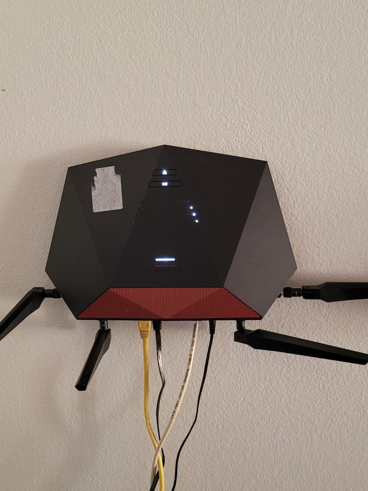 NETGEAR Nighthawk Pro Gaming 6-Stream WiFi 6 Router (XR1000) - Security Features, AX5400 Wireless Speed (up to 5.4Gbps), DumaOS 3.0 Optimizes Lag-Free Server Connections customer photo 1