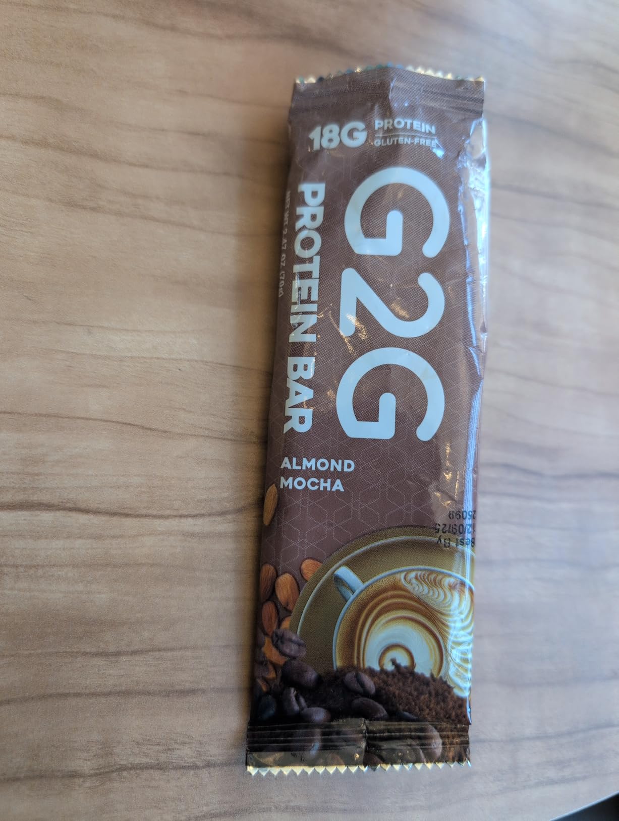 G2G Protein Bar, 8 Flavor Variety Pack, High Protein, Gluten-Free, Healthy Snack, Refrigerated for Freshness, Pack of 8 customer photo 2