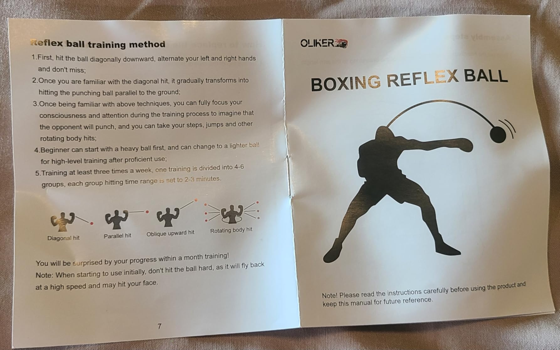 Boxing Reflex Ball for Adults and Kids, 4 Levels Boxing Ball with Adjustable Headbands, Perfect for Reaction, Agility, Punching Speed, Fight Skill and Hand Eye Coordination Training customer photo 2