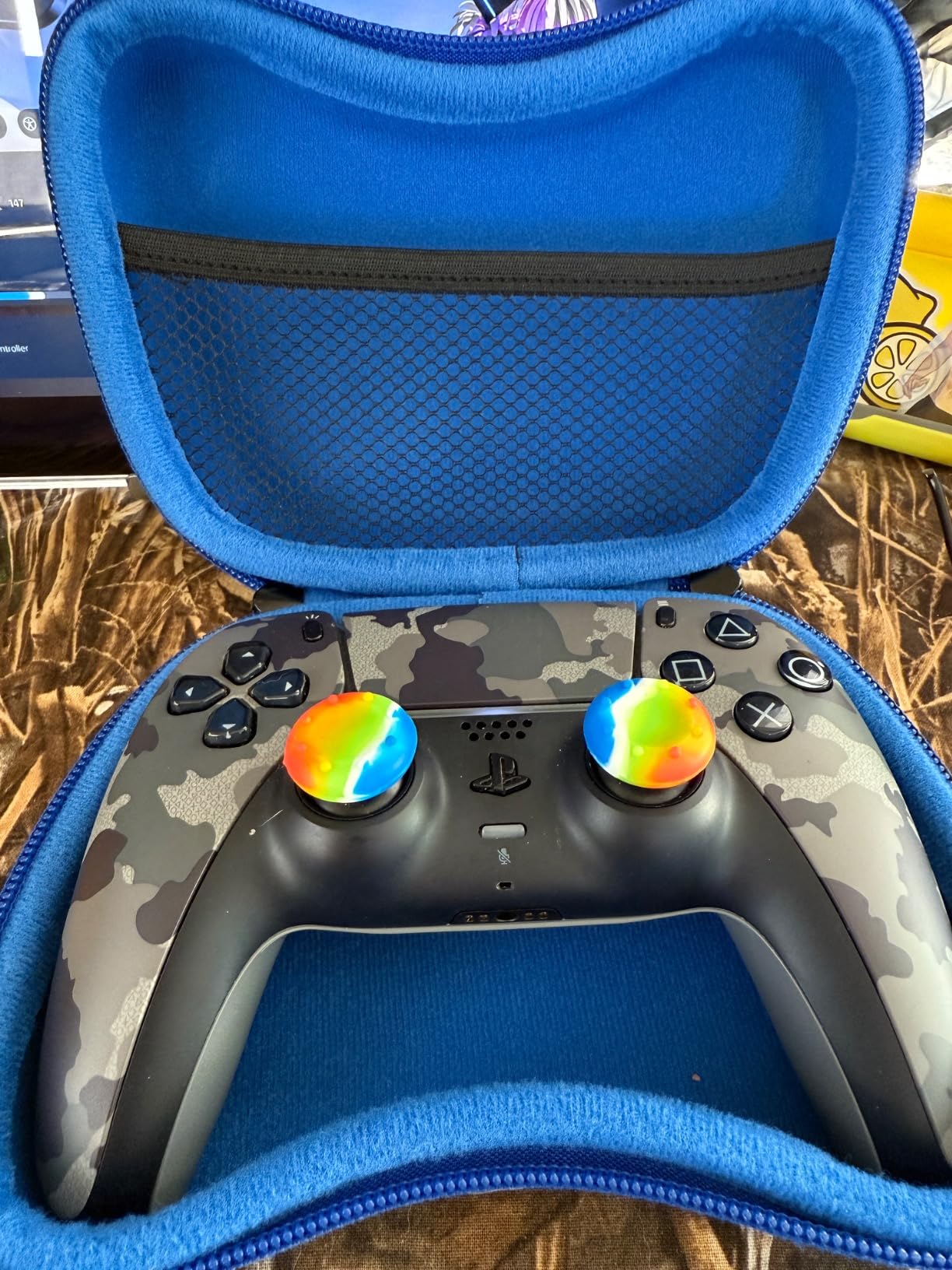 Game Controller Storage Case for PS5, Carrying Travel Protective Case for Playstation 5 or Xbox Series X/S Controllers customer photo 2