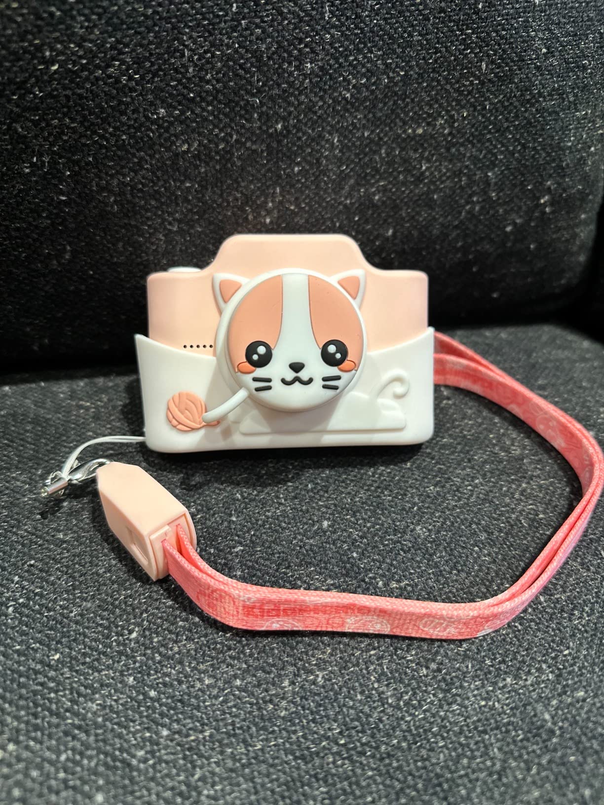Kids Digital Camera & Video Camcorder with Touchscreen, Soft Silicone Casing, Detachable Lens Cap, 32GB Memory Card - Model K Meowie The Cat customer photo 1