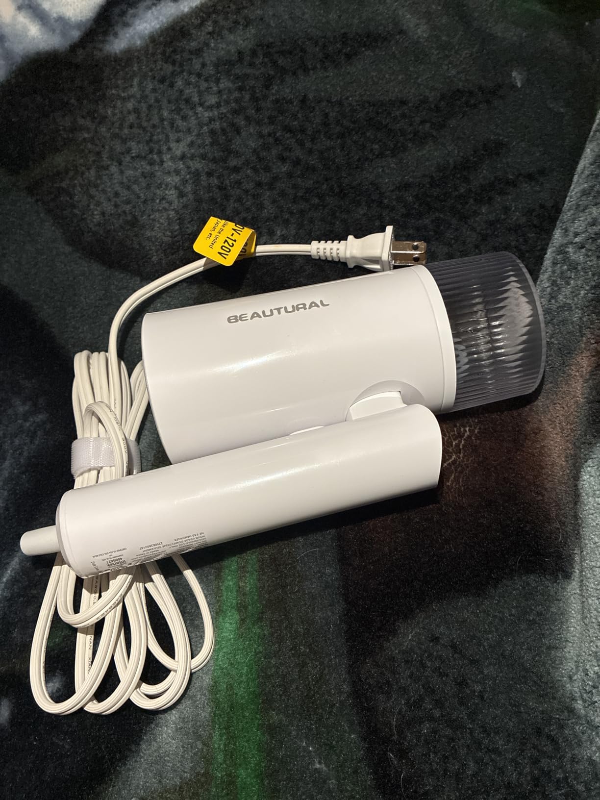 BEAUTURAL Steamer for Clothes, Portable Garment Wrinkle Remover, Fast 30s Heat-up, Foldable and Handheld, 120V Only (Not for 220V Europe), White customer photo 1