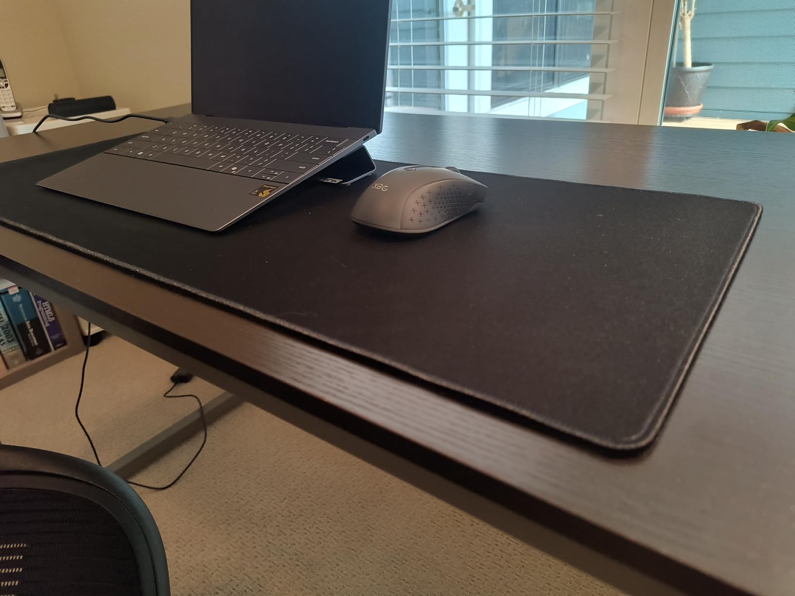 KTRIO Oversized Gaming Mouse Pad Desk Mat, Micro-Weave Cloth for Precise Control, Non-Slip Rubber Base, Stitched Edges, Water-Resistant, Full Desk Coverage for Gamer, Office & Home, 47.3 x 23.6 in customer photo 2