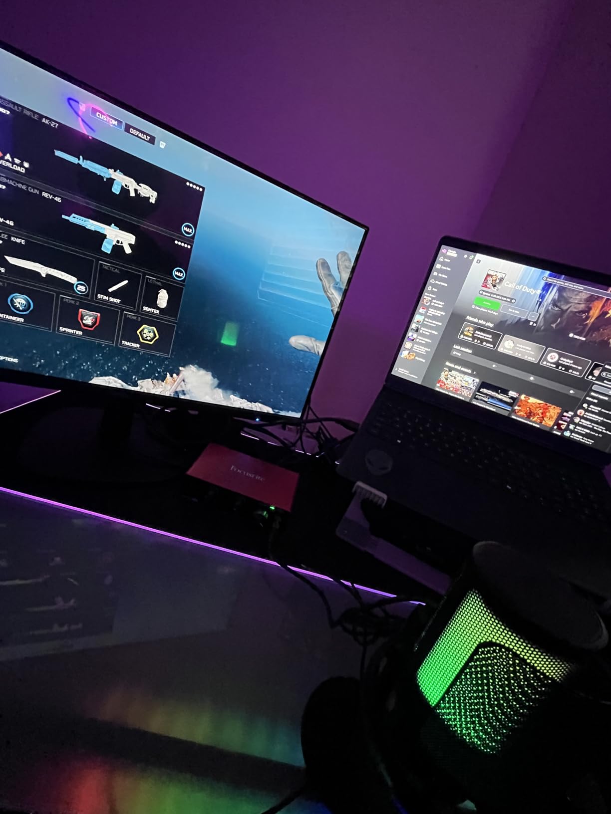 RGB Mousepad Led Mouse Pad - Large Mouse Pad with LED and Big Mouse Mat customer photo 2