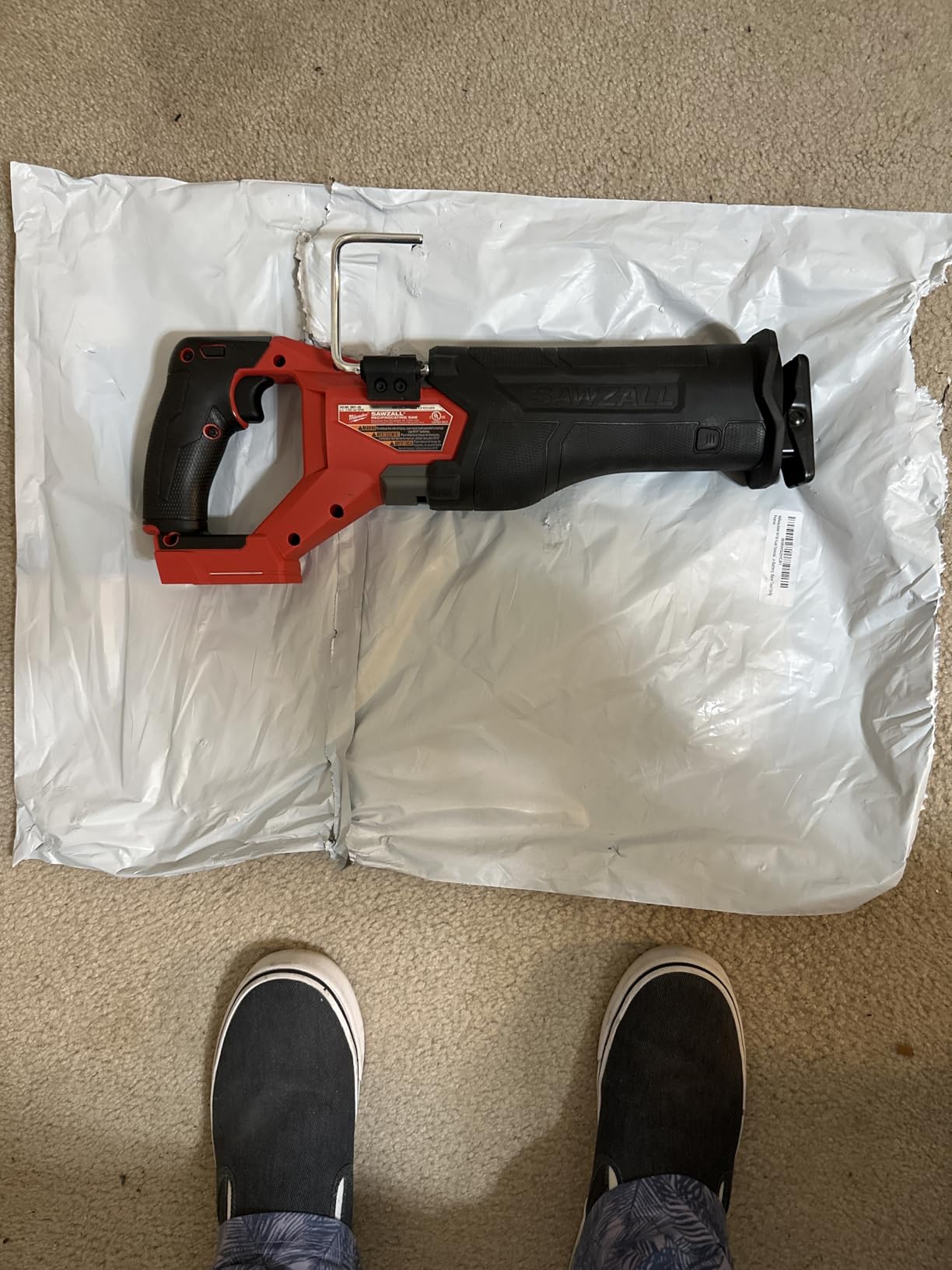 Milwaukee M18 Fuel Sawzall Brushless Cordless Reciprocating Saw - Bare Tool Only customer photo 2