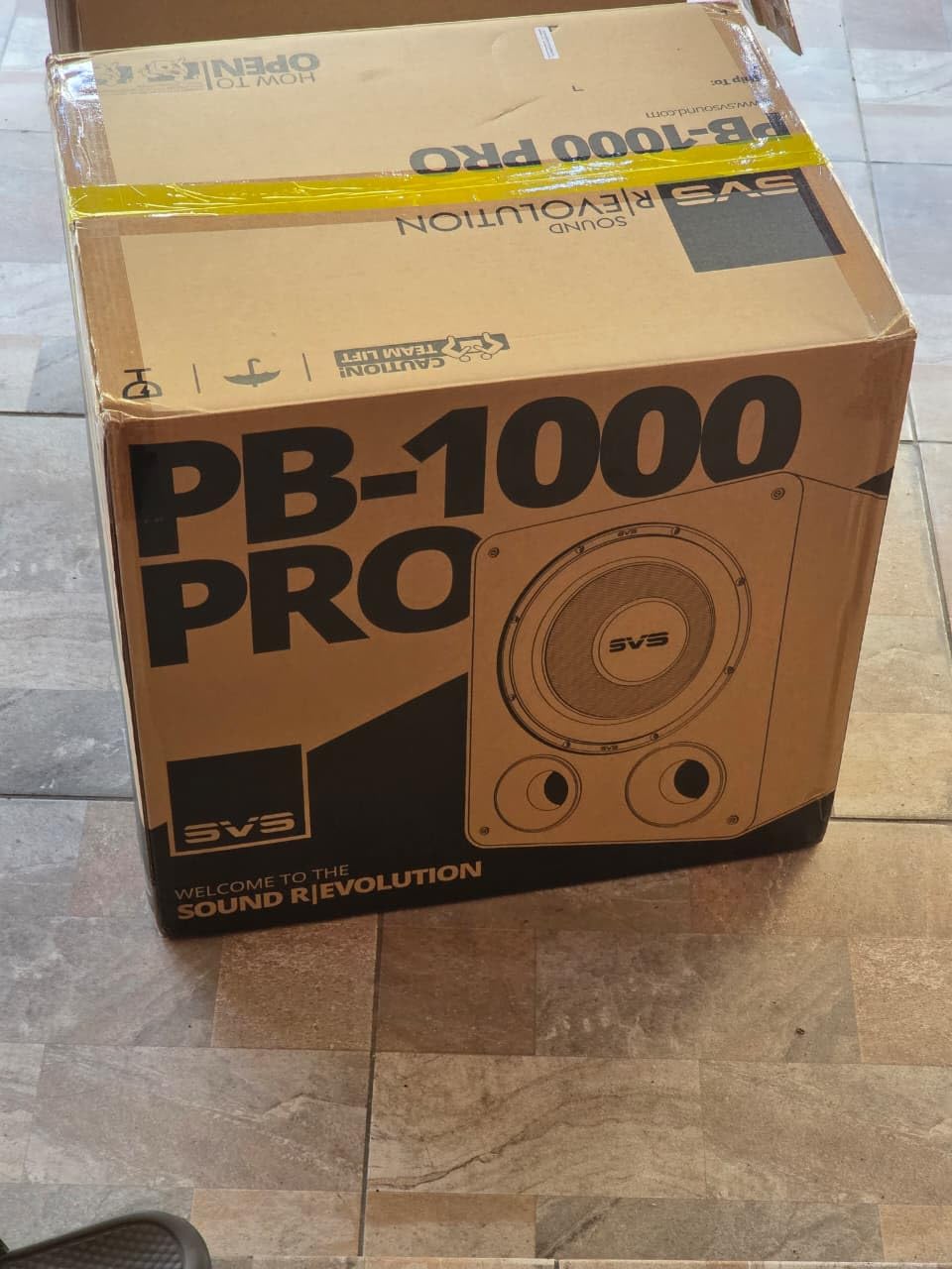 SVS PB-1000 Pro Ported Subwoofer (Premium Black Ash) customer photo 2