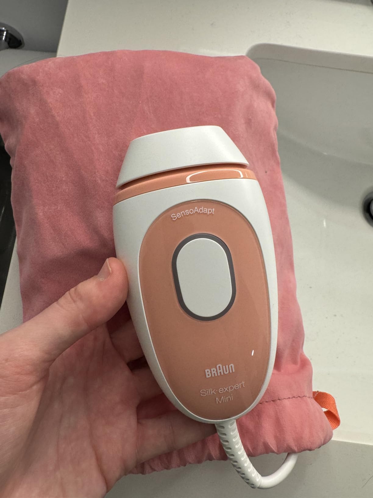 Braun IPL at Home Laser Hair Removal for Women and Men, Silk Expert Mini PL1014 with Venus Razor, Permanent Visible Hair Reduction in Hair Regrowth for Body & Face, Corded customer photo 1