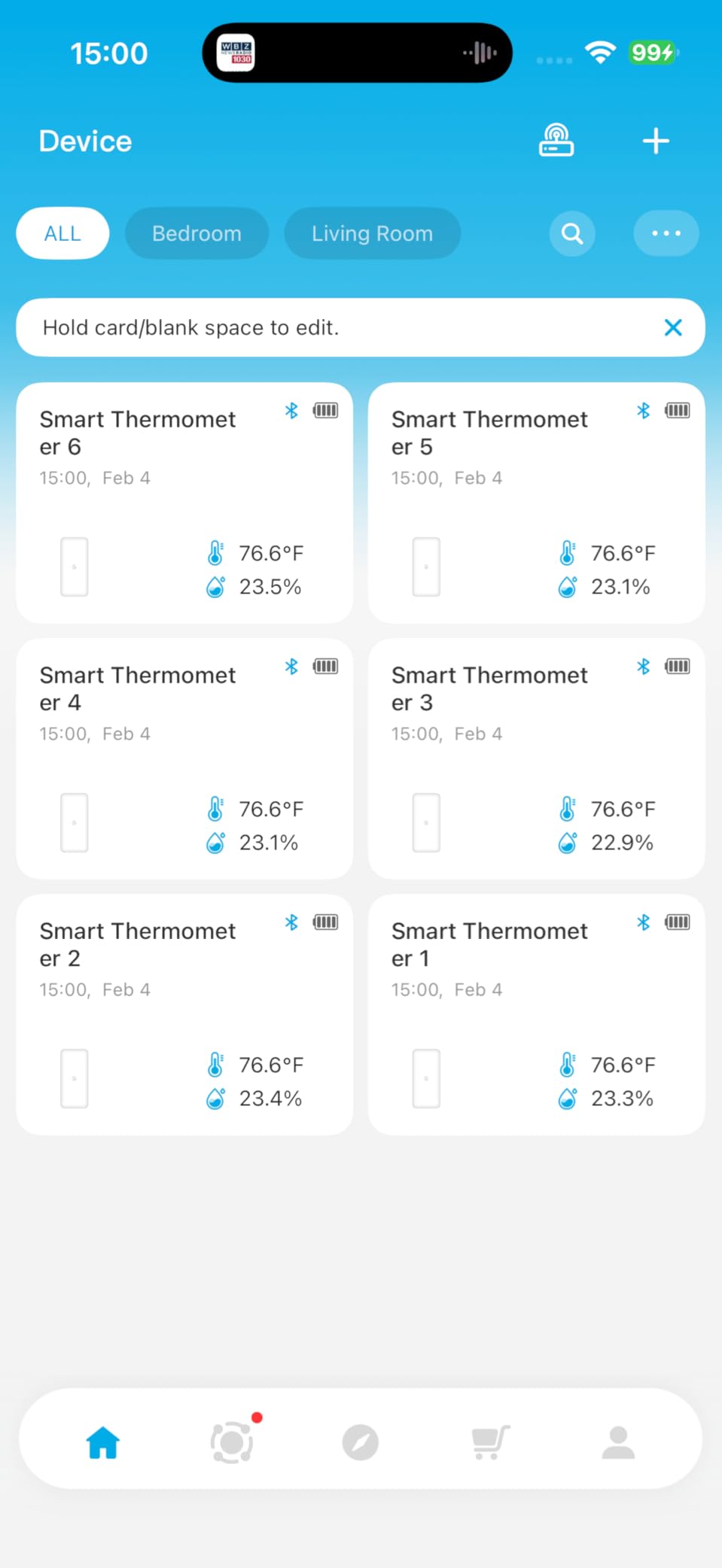 Govee WiFi Hygrometer Thermometer Sensor 3 Pack with Remote App Notification Alert customer photo 2