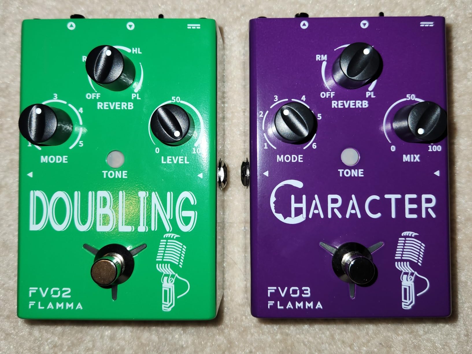 FLAMMA FV04 Vocal Harmony Pedal - 12 Pitches, 11 Harmony Modes with Reverb, All-In-One Stompbox customer photo 1