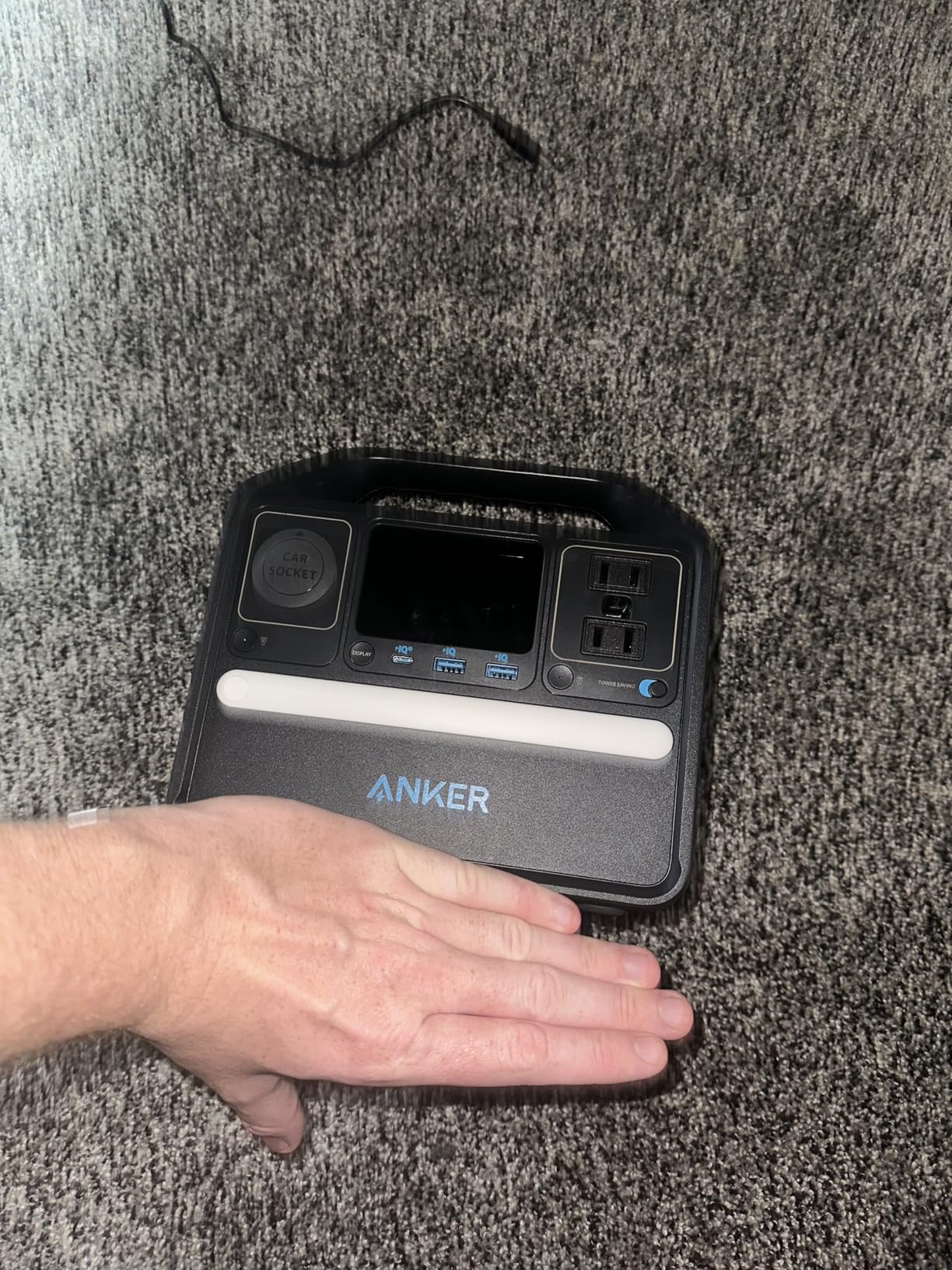 Anker 521 Portable Power Station Upgraded with LiFePO4 Battery, 256Wh 6-Port PowerHouse, 300W (Peak 600W) Solar Generator, 2 AC Outlets, 60W USB-C PD Output, Outdoor Generator customer photo 2