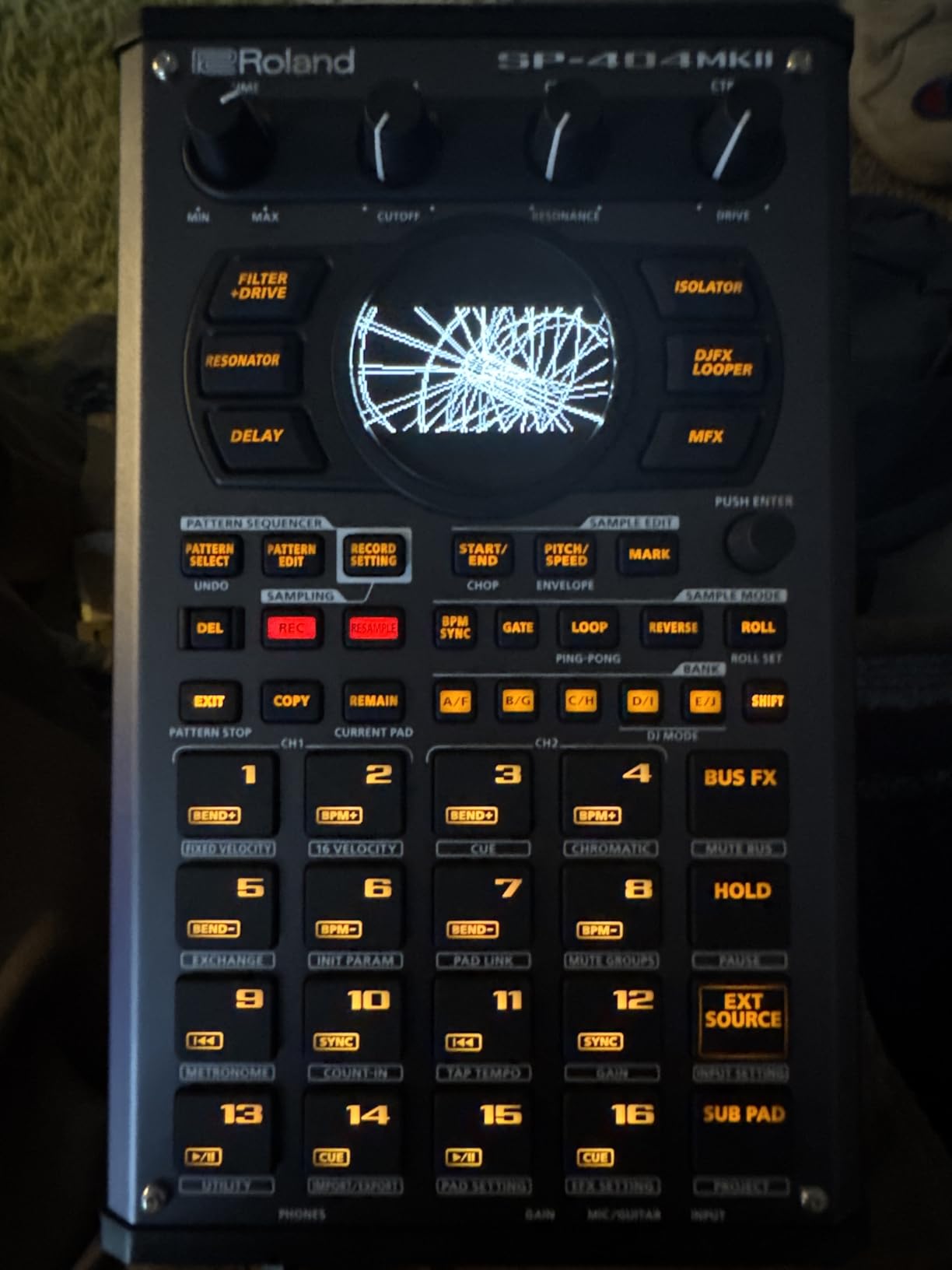 Roland SP-404MKII Creative Sampler and Effector - 16GB Internal Storage, 32-Voice Polyphony customer photo 2