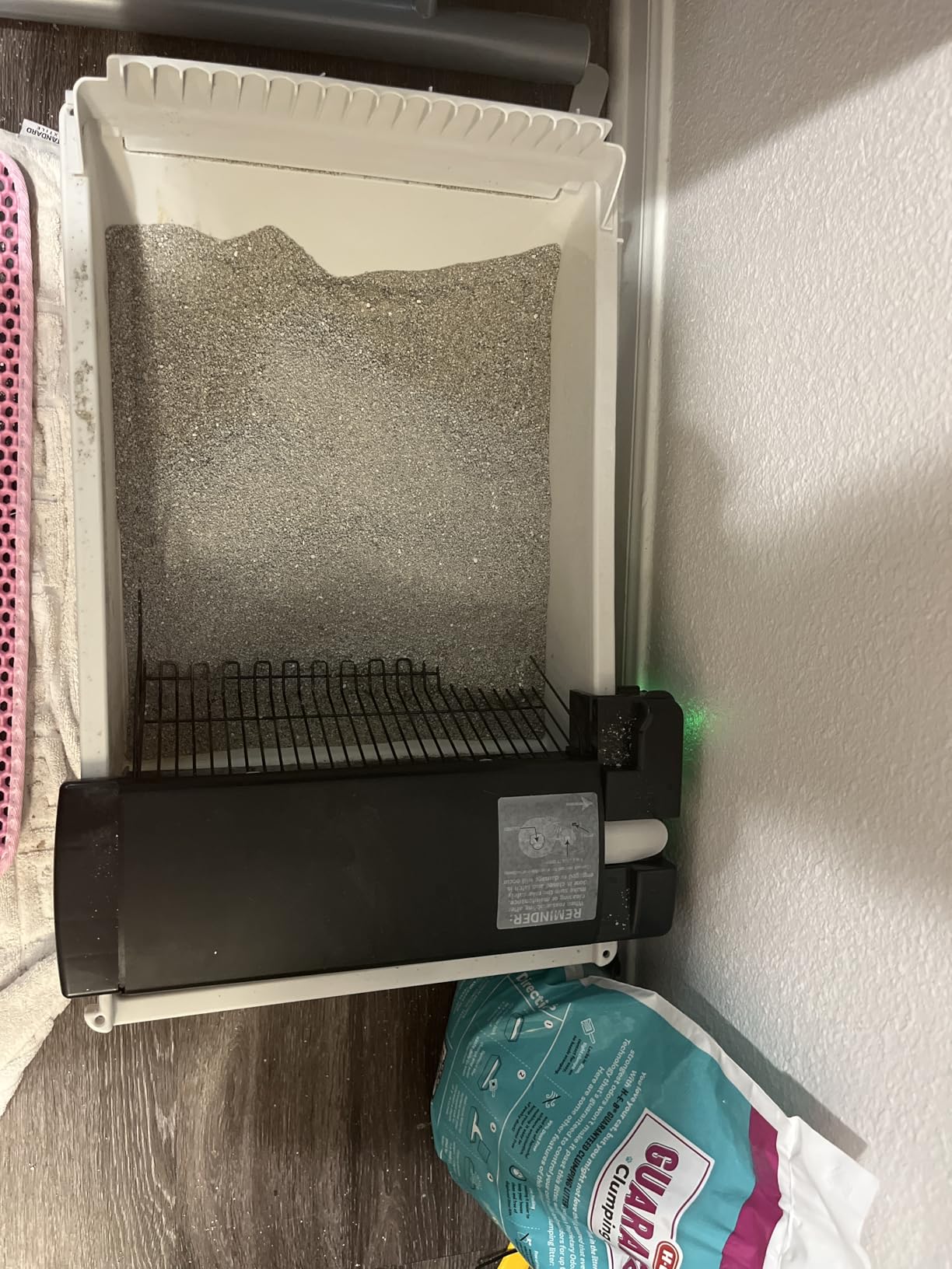 Pet Zone Self Cleaning Semi Automatic Cat Litter Box - Smart Scoop Cat Litter Box with 18 Bags & Carbon Filter for Up to Two Cats 6-16 Pounds customer photo 1
