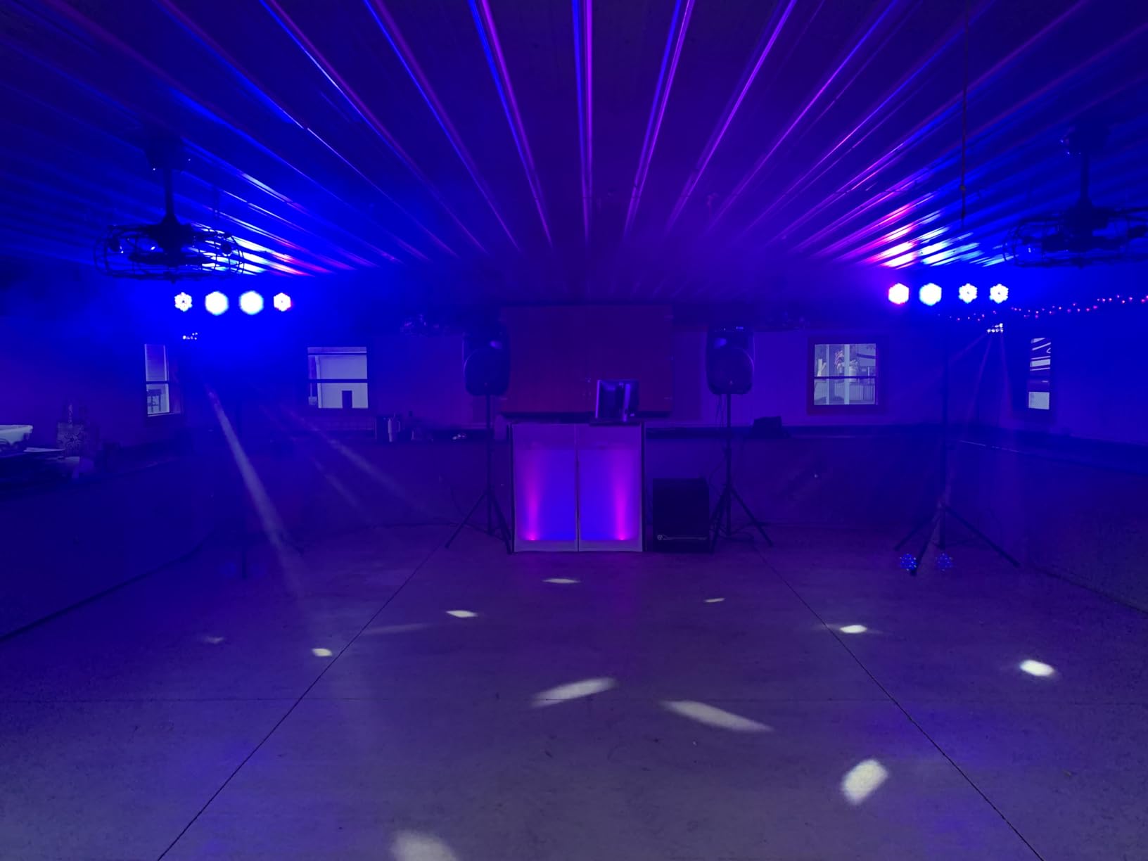 U'King Stage Lights 10 Packs 36LED RGB LED Par Lights, 7 Channel DJ Party Lights with Remote Control & DMX Controller Sound Activated Uplights for Events Birthday Bar Dance Decoration customer photo 1