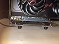 PC Open Frame Test Bench Mini ITX Motherboard Overlock Computer Case DIY Mod Base Transparent Acrylic Stand customer photo 2