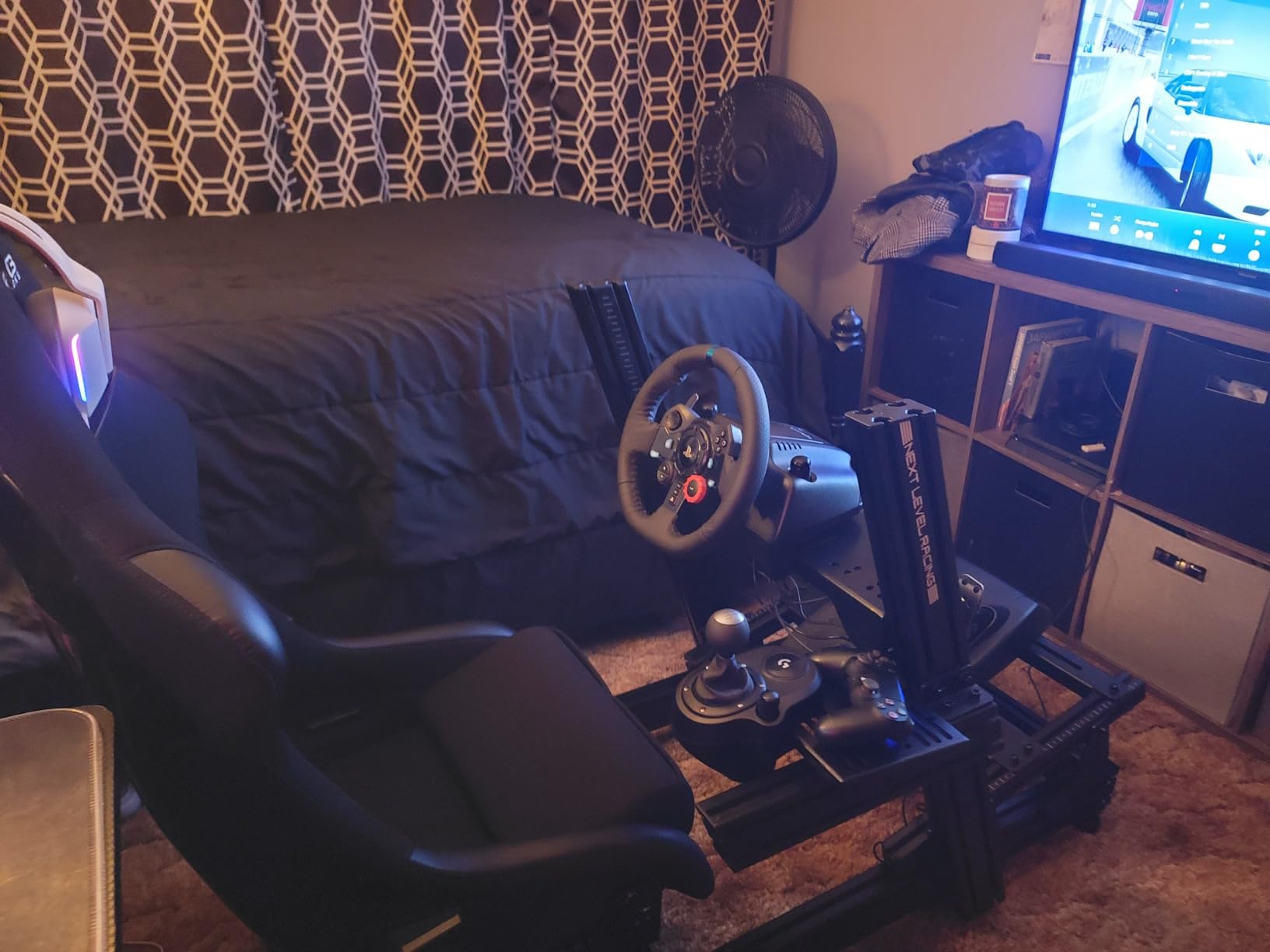 Next Level Racing GTElite Racing Simulator Cockpit- Wheel Plate Edition (NLR-E022) customer photo 1