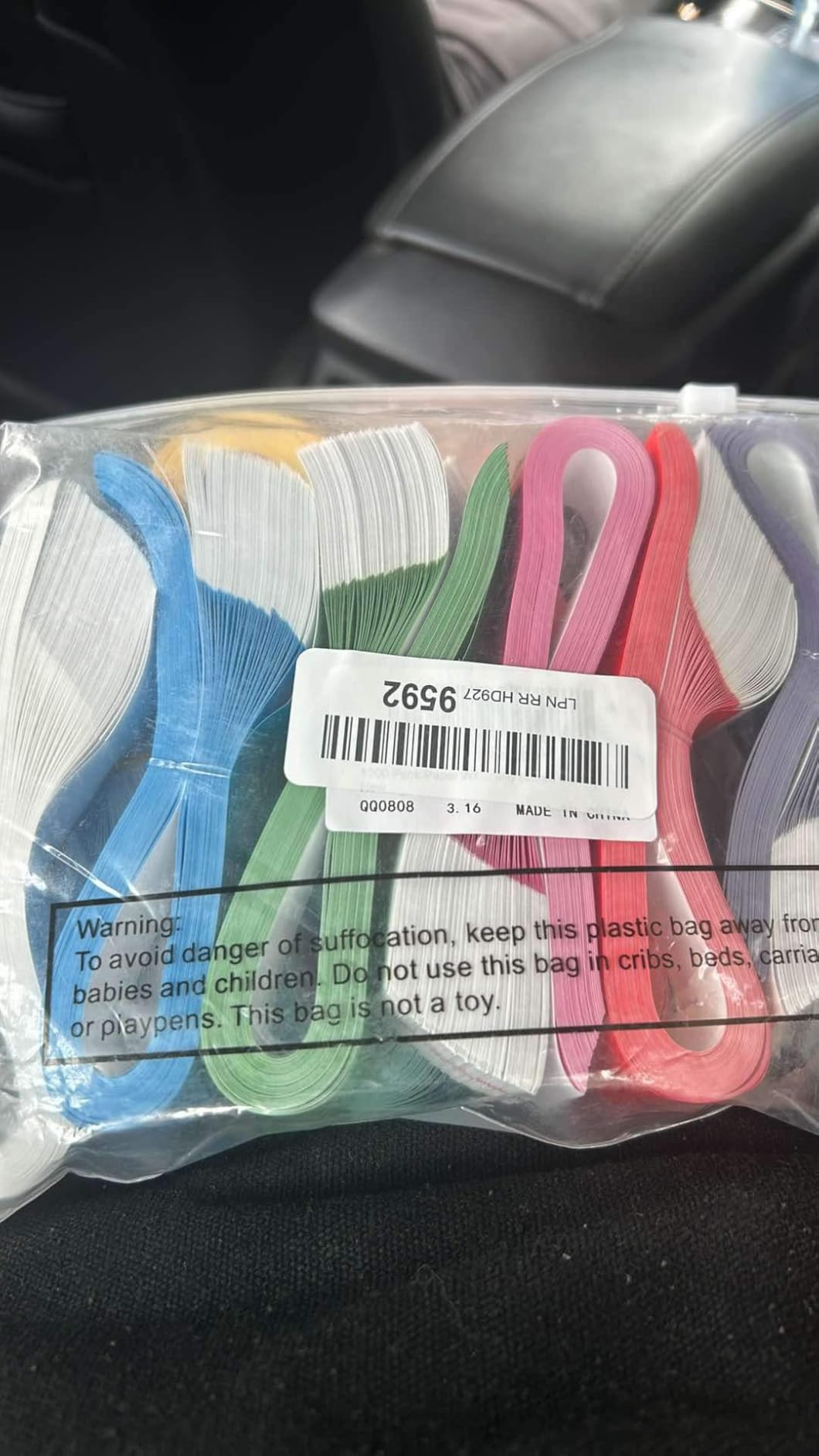 Tudomro 1200 Pack Plastic Paper Wristbands for Events Neon Party Wrist Bands Colored Waterproof Concert Identification Hand Bands Lightweight Adhesive Wristband(Yellow, Green, Blue, Red, Purple, Pink) customer photo 1