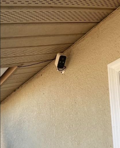 Solar Panel Security Cameras Wireless Outdoor - Battery Powered Cameras for Home Security WiFi Camera Surveillance Indoor System Floodlight Night Vison Alarm Motion Sensor Light Door Cam customer photo 2