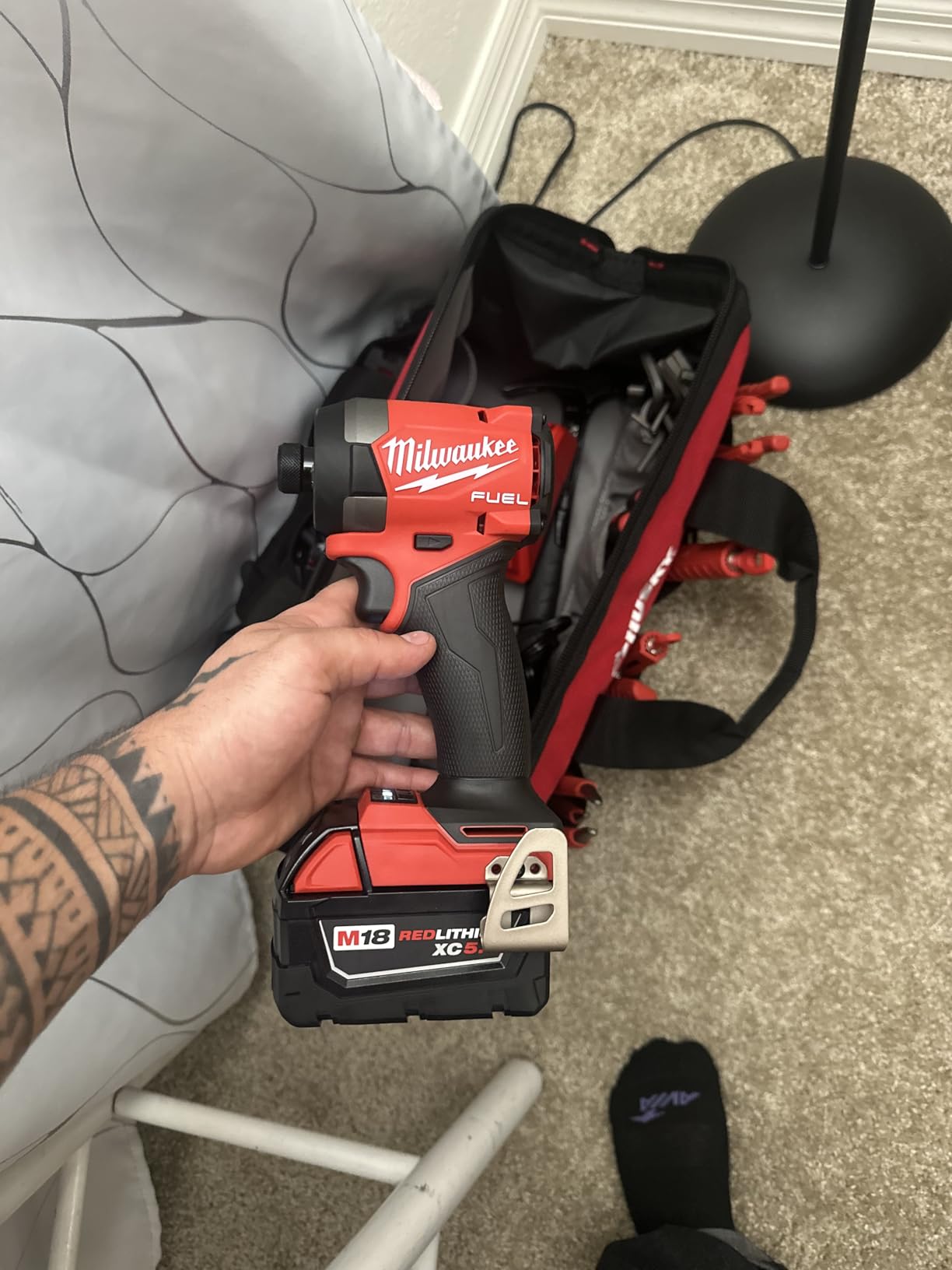 Milwaukee Electric M18 Fuel 1/4 HEX Impact Driver customer photo 1