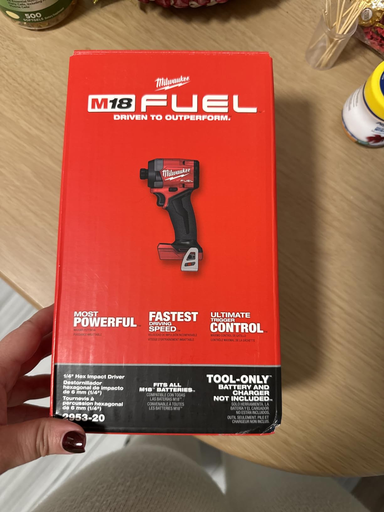 Milwaukee Electric M18 Fuel 1/4 HEX Impact Driver customer photo 2