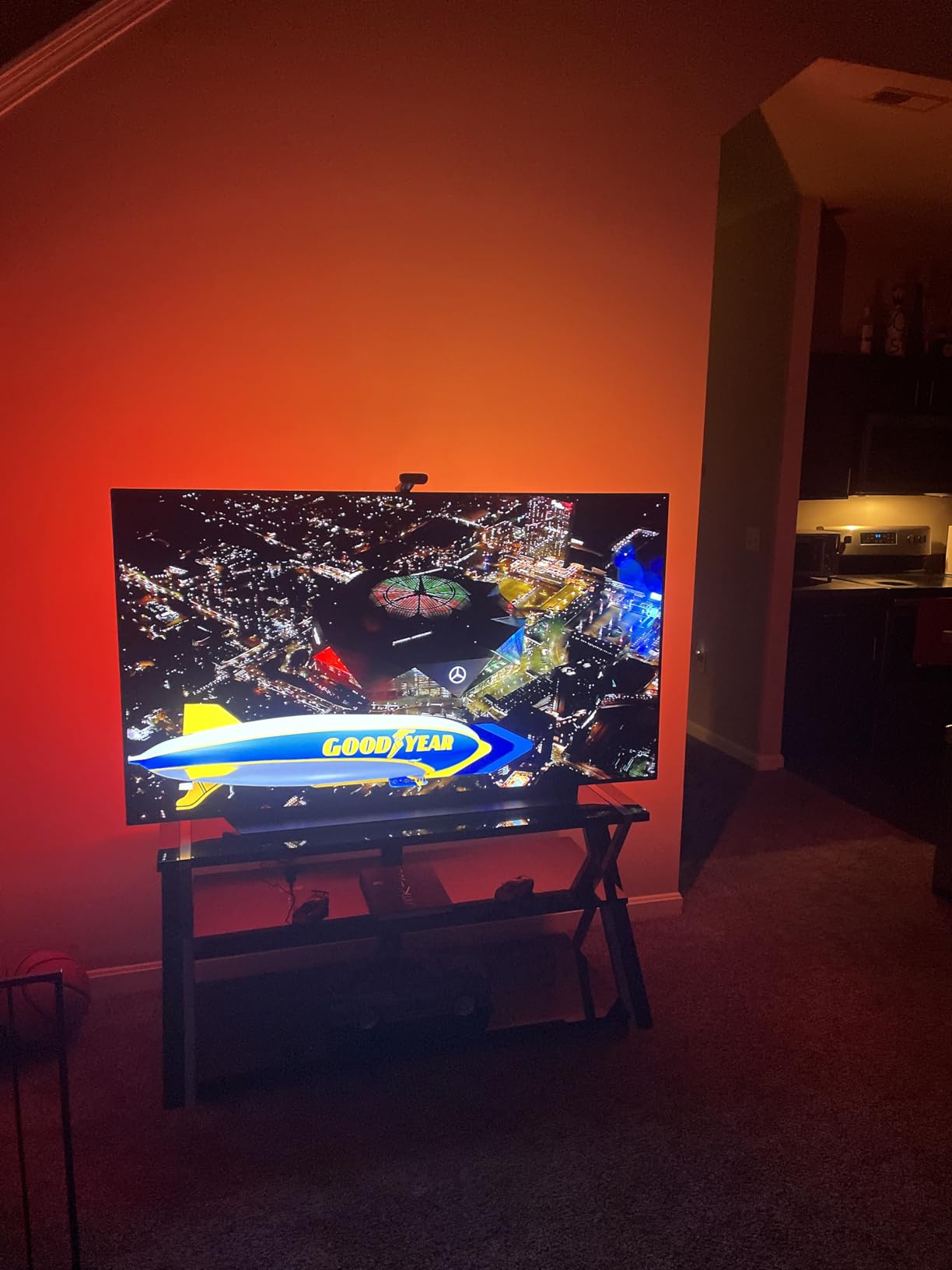 Envisual TV LED Backlight T2 with Dual Cameras, 11.8ft RGBIC Wi-Fi LED Strip Lights for 55-65 inch TVs, Double Strip Light Beads, for Home Decorations, Smart App Control, Music Sync customer photo 2