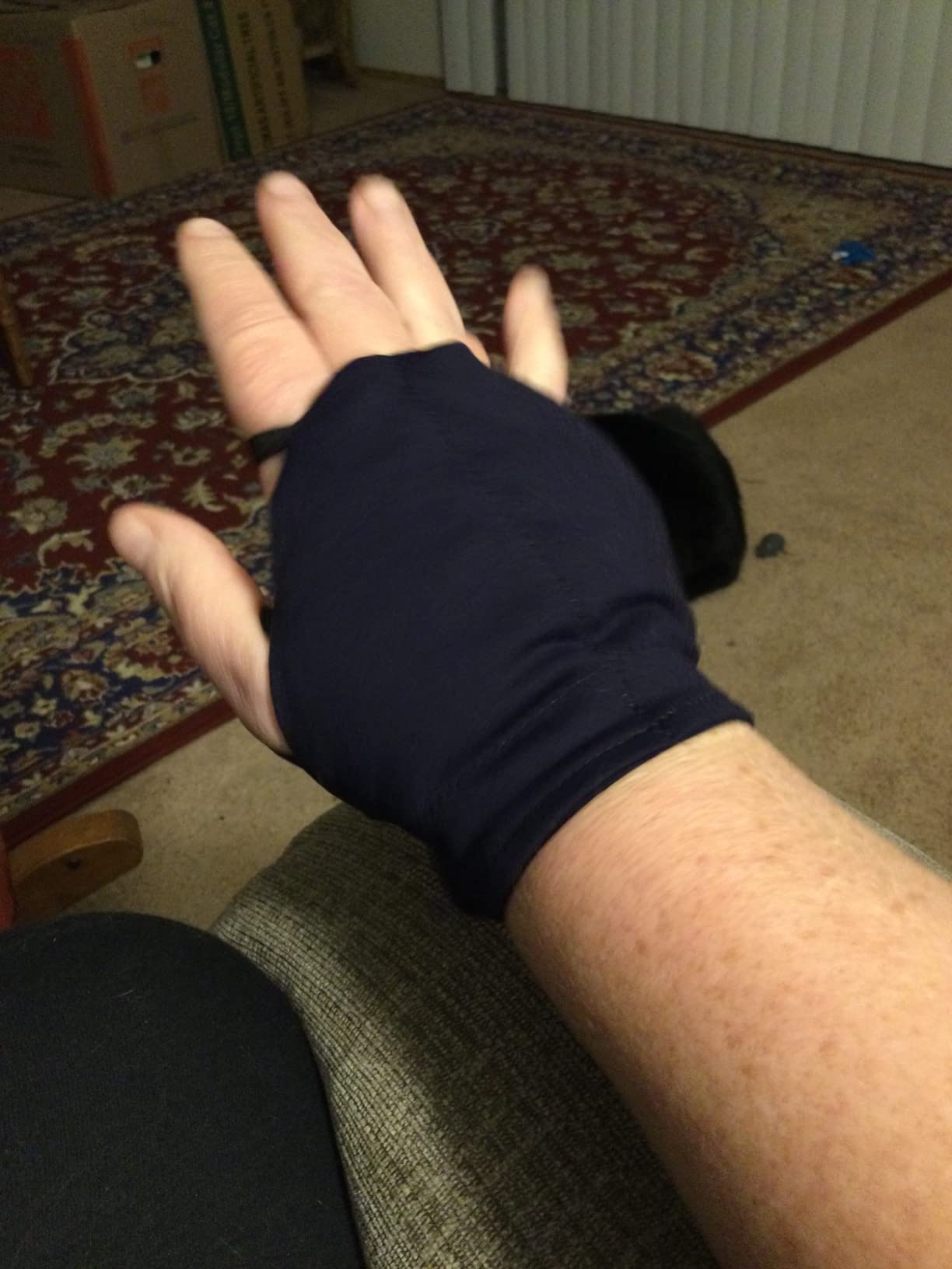 Handithings: Hand Weight - Proudly Hand Made in the USA! (WORKS FOR RIGHT OR LEFT HAND) Beneficial for Tremor Control, Fine Motor Skill Activities, Improved Hand/Wrist Mobility, Writing Stability & Strengthening customer photo 2
