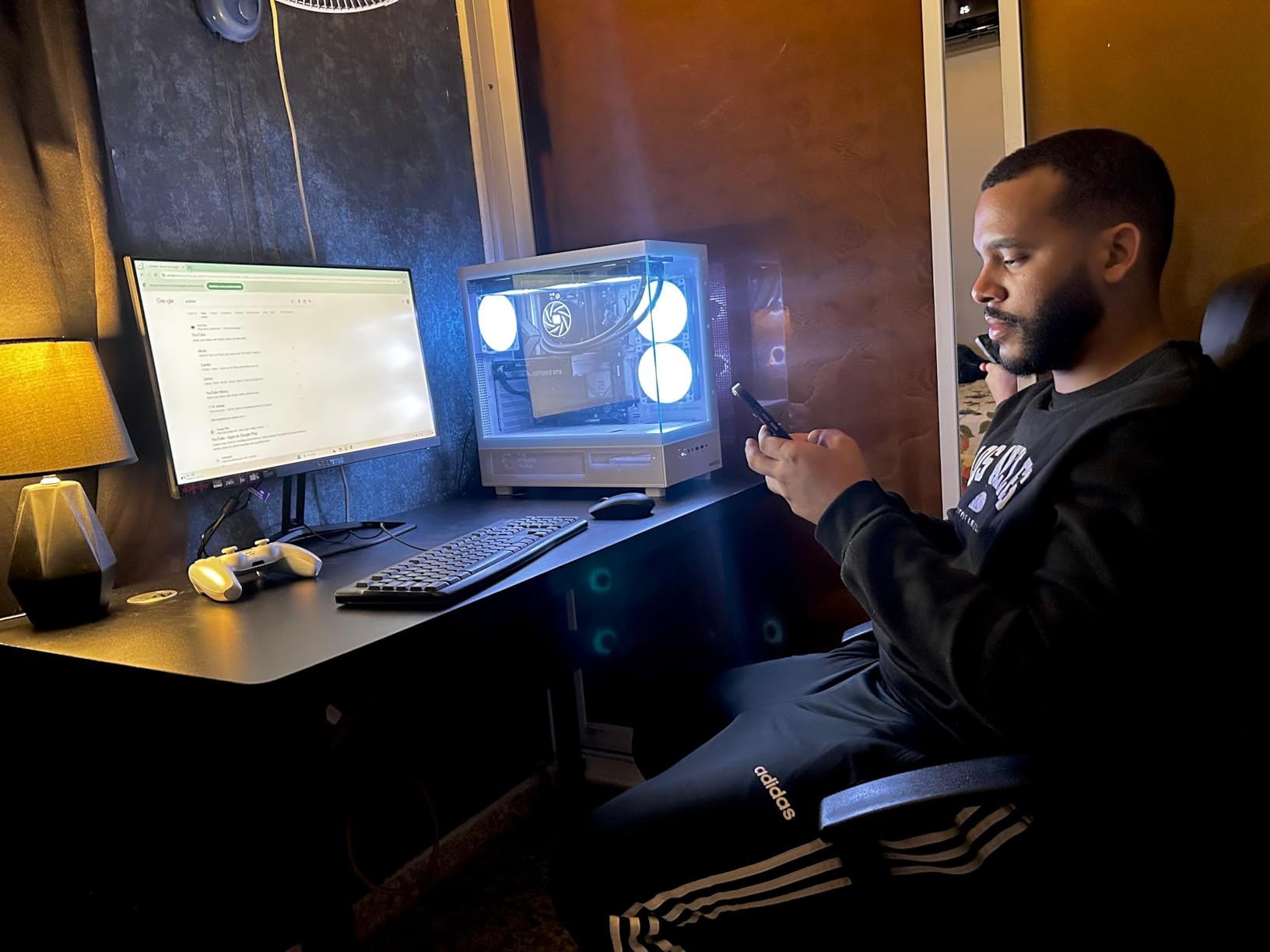 Sceptre New Curved 24.5-inch Gaming Monitor up to 240Hz 1080p R1500 1ms DisplayPort x2 HDMI x2 Blue Light Shift Build-in Speakers, Machine Black 2025 (C255B-FWT240 Series) customer photo 2