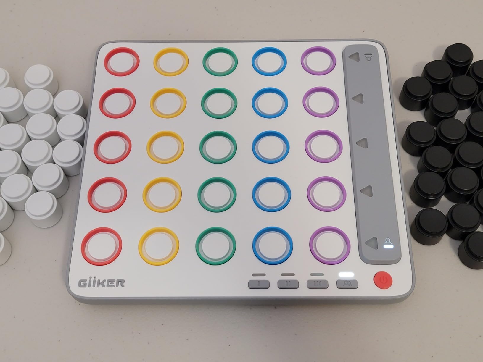 GiiKER Smart Four, 3D AI-Powered 4 in a Row Game, Strategy Board Games with Integrated Referee for 1-2 Players, Travel Games for Ages 6-12 and up customer photo 2