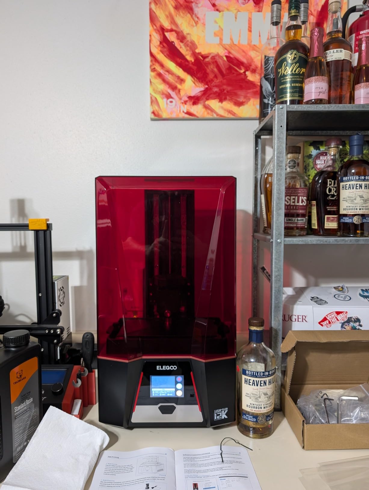 ELEGOO Saturn 3 MSLA 12K 3D Printer, Desktop Resin 3D Printer with 10-Inch Monochrome LCD, Voxeldance Tango Slicer customer photo 2
