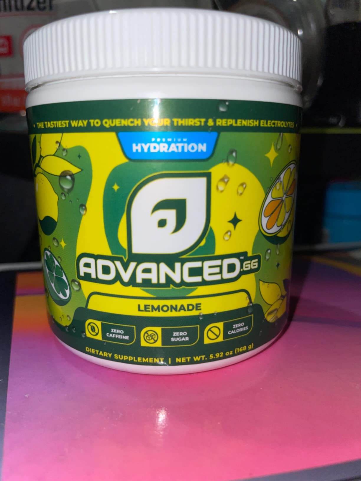 Advanced Hydration High-Performance Electrolyte Drink Mix with B Vitamins for All-Day Hydration - Caffeine Free, Zero Calories, Sugar Free, & Keto Friendly - (30 Servings, Lychee Rush) customer photo 1