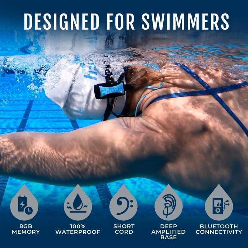 H2O Audio Stream 3 PRO and Surge S+ Earbuds - Underwater Streaming Music Waterproof MP3 Player for Swimming customer photo 2