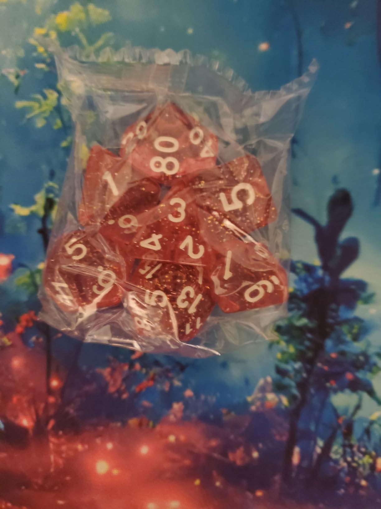 MTG Playmat TCG Playmat -Includes Storage Tube and 7 Dice-Experience Top-Tier Quality and Edge-Locking Waterproof and Non-Slip Mat! (playmat Without Zones, 1-Pretty Purple Fluorescence) customer photo 2