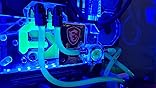 Mayhems - XT1 Premixed PC Coolant - Computer Water Cooling Fluid - Liquid Cooling, Thermal Performance Series, UV Fluorescent, 1 Litre, Infinite Void Black customer photo 1