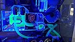 Mayhems - XT1 Premixed PC Coolant - Computer Water Cooling Fluid - Liquid Cooling, Thermal Performance Series, UV Fluorescent, 1 Litre, Infinite Void Black customer photo 2