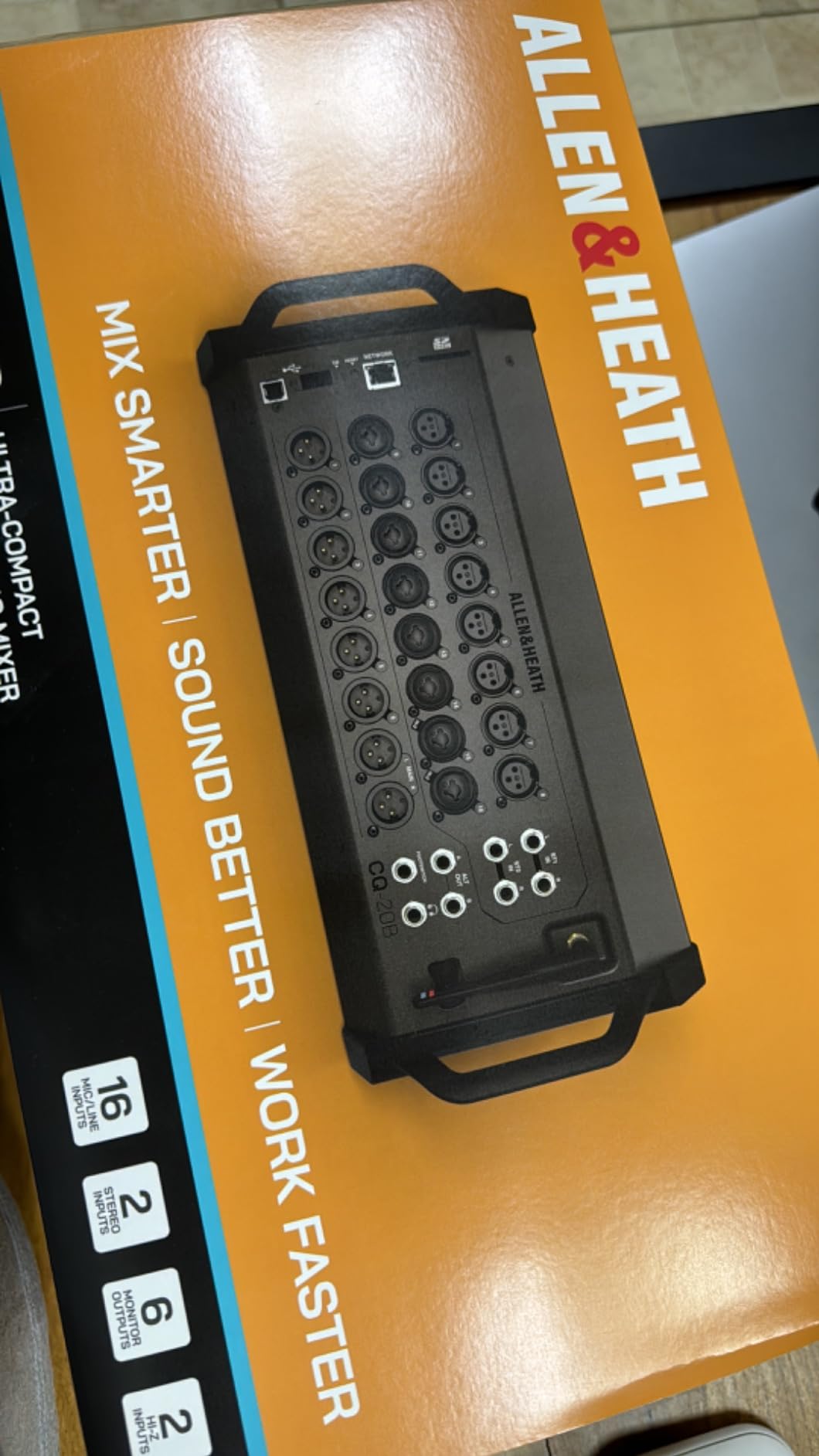 Allen & Heath CQ-12T Digital Mixer with 7