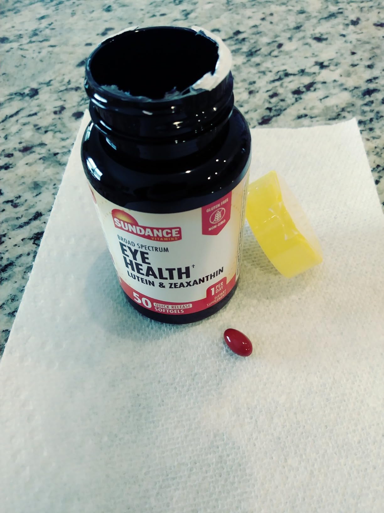 Sundance Lutein and Zeaxanthin Supplement | 50 Softgels | for Eye Health | Non-GMO and Gluten Free Formula customer photo 1